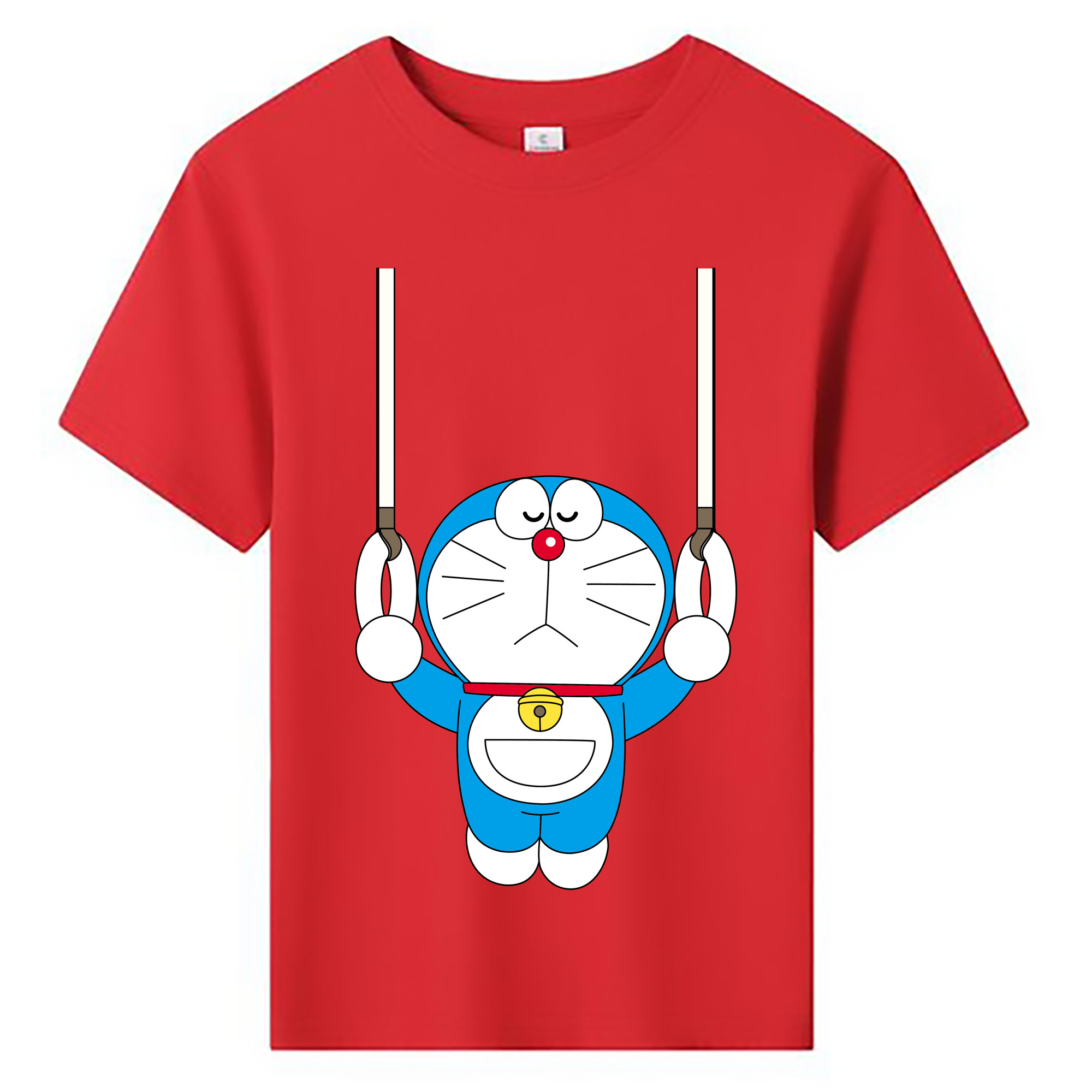 （画像用） ドラえもん Doraemon 綿100％キッズTシャツ（フロントプリント）