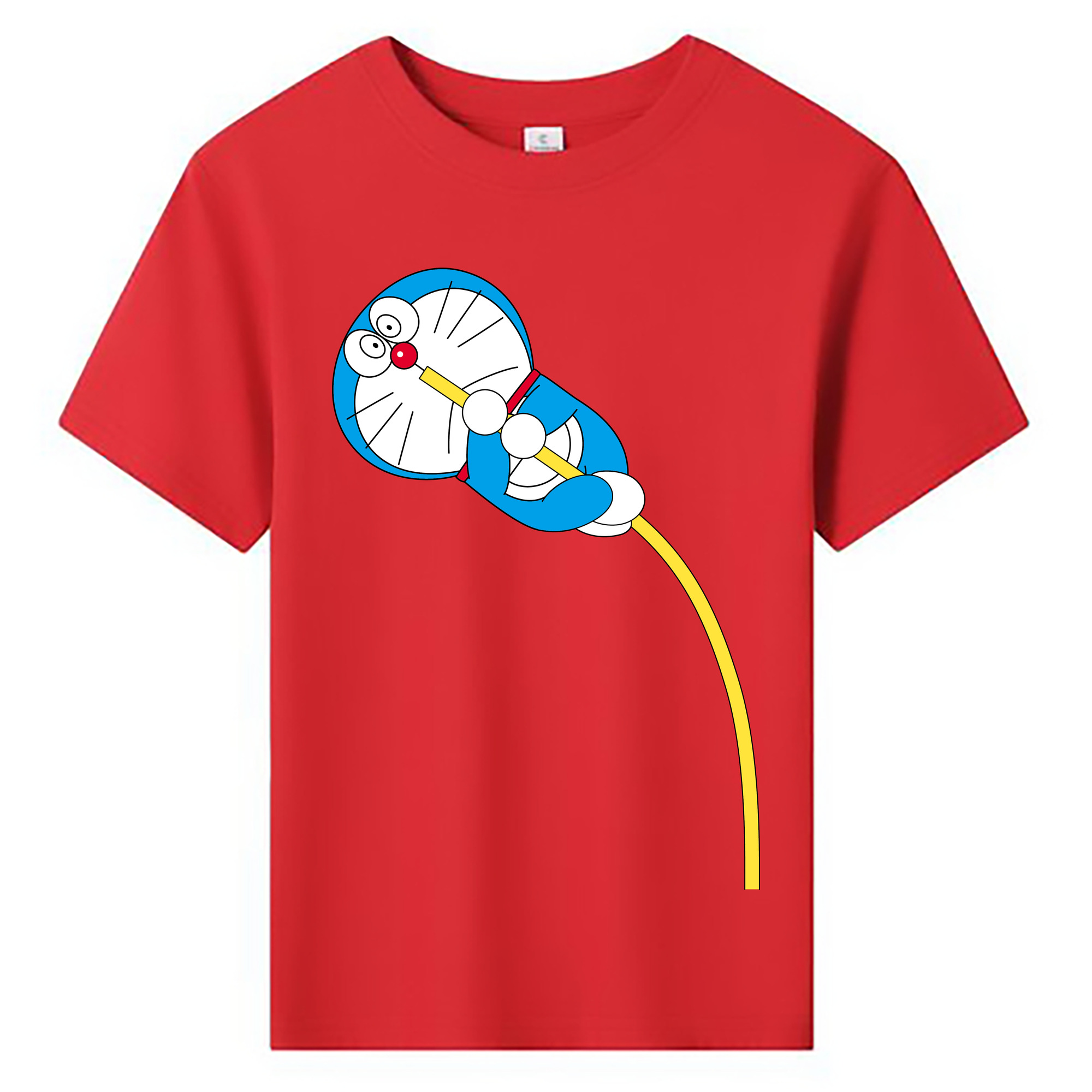 （画像用） ドラえもん Doraemon 綿100％キッズTシャツ（フロントプリント）