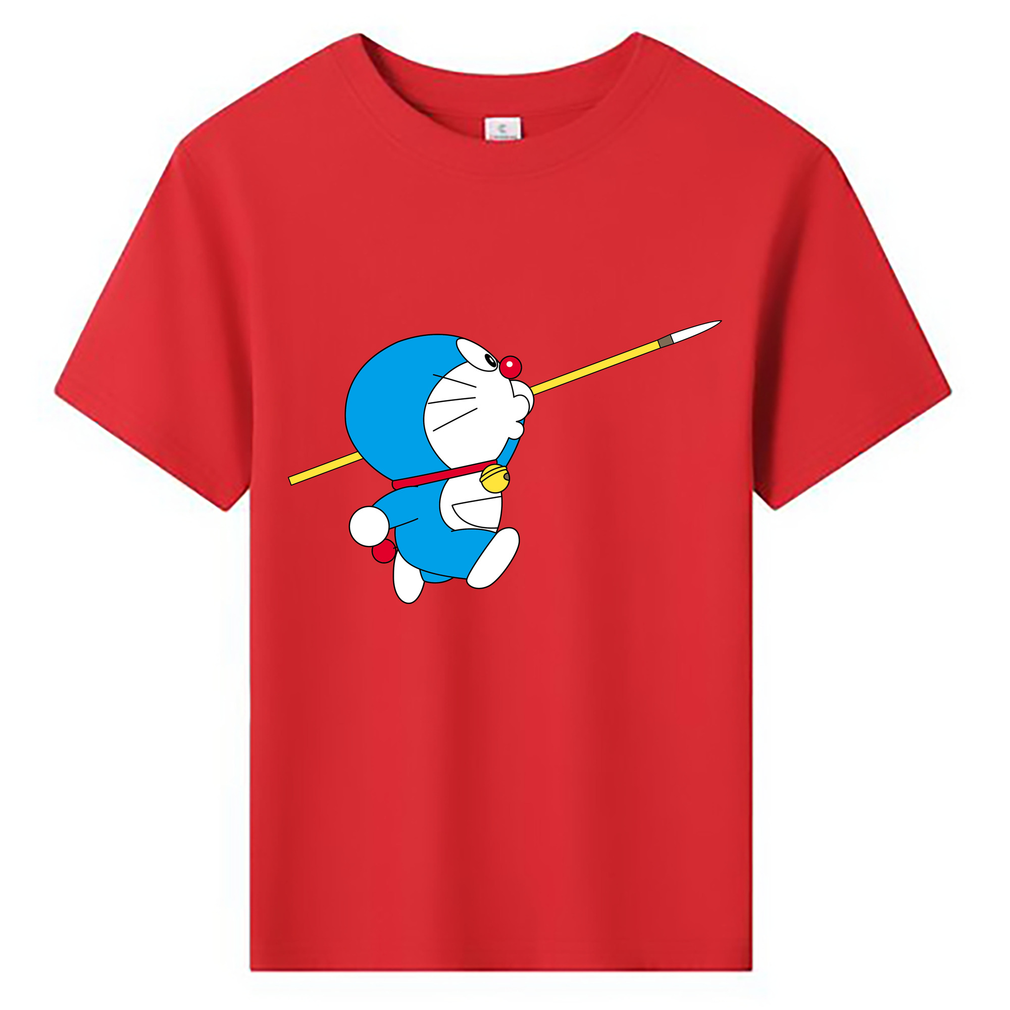 （画像用） ドラえもん Doraemon 綿100％キッズTシャツ（フロントプリント）