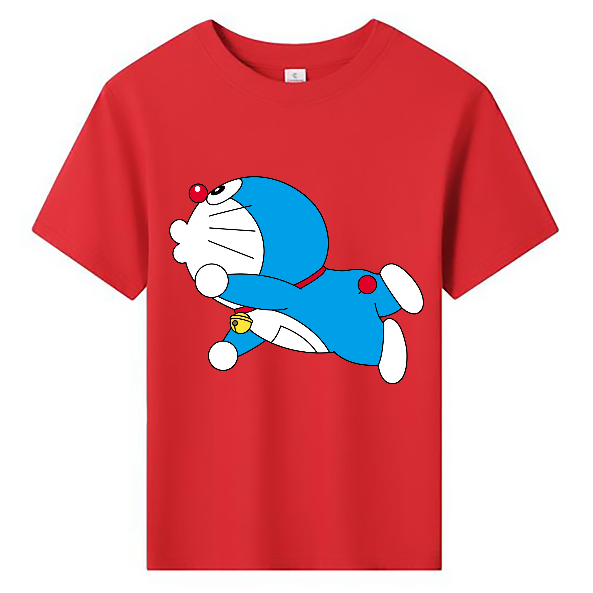 （画像用） ドラえもん Doraemon 綿100％キッズTシャツ（フロントプリント）