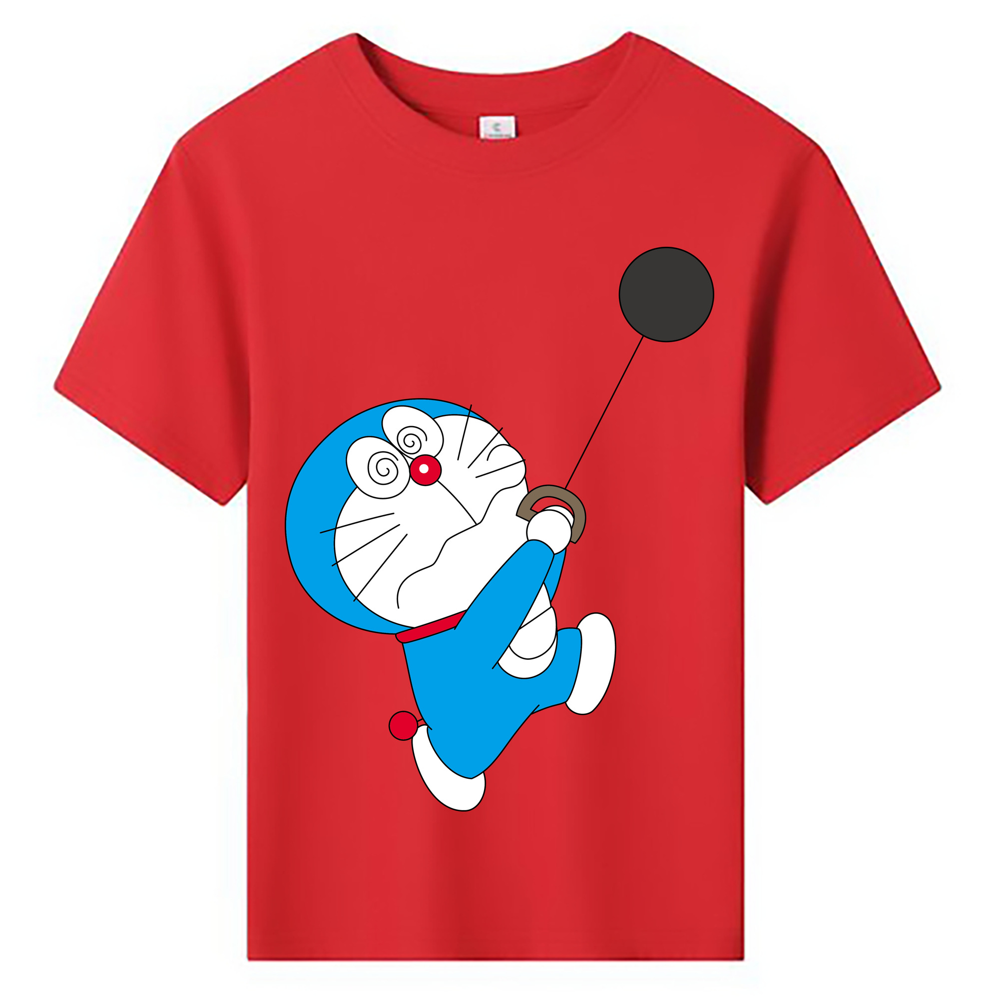 （画像用） ドラえもん Doraemon 綿100％キッズTシャツ（フロントプリント）