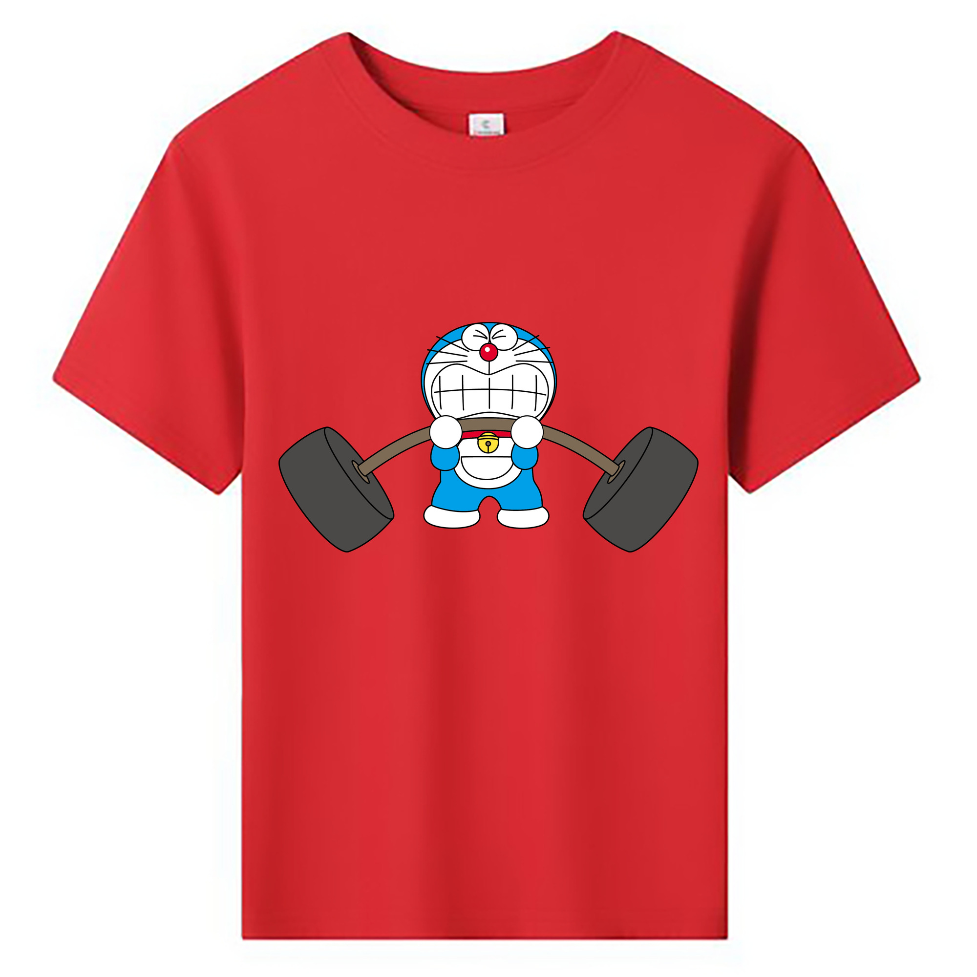 （画像用） ドラえもん Doraemon 綿100％キッズTシャツ（フロントプリント）