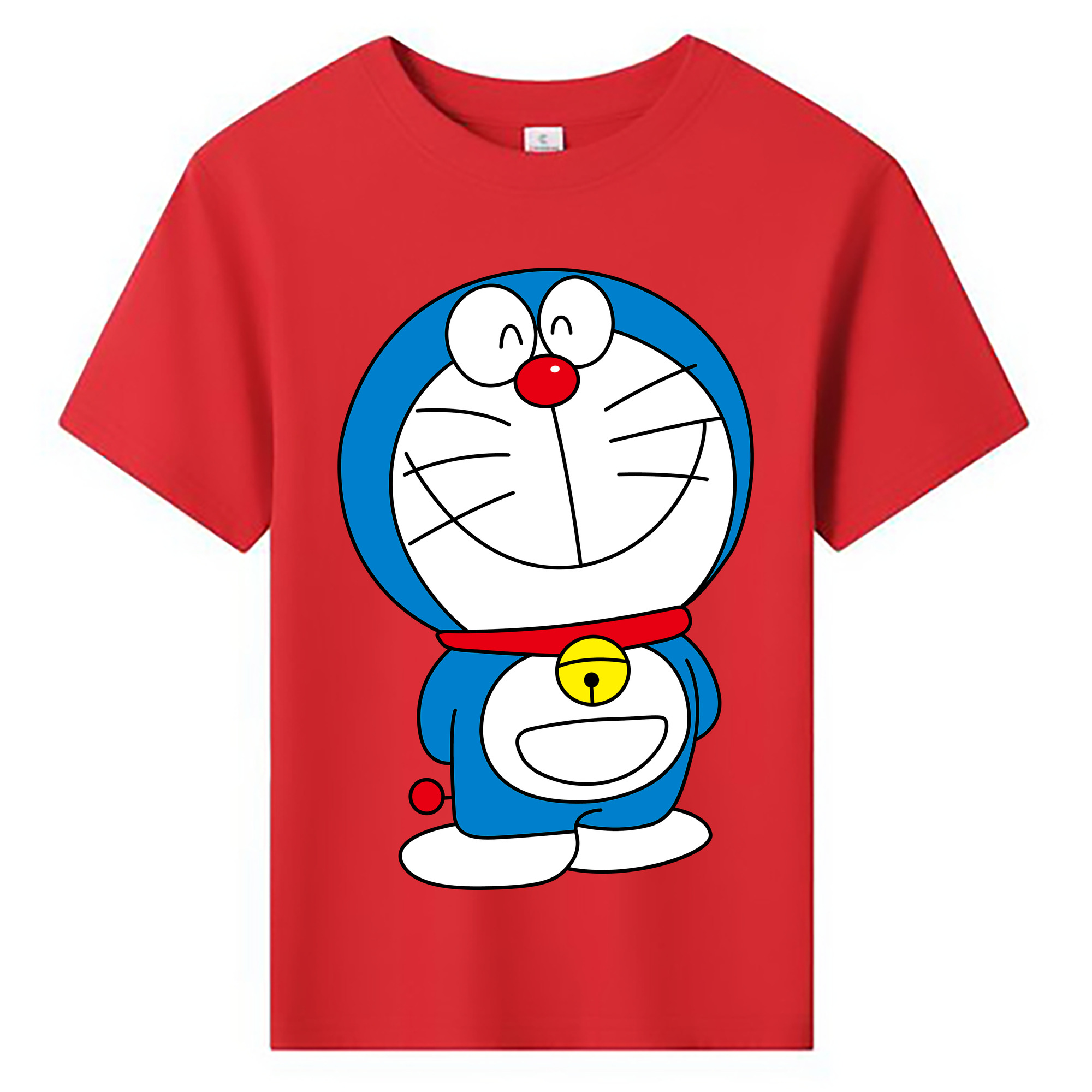 （画像用） ドラえもん Doraemon 綿100％キッズTシャツ（フロントプリント）