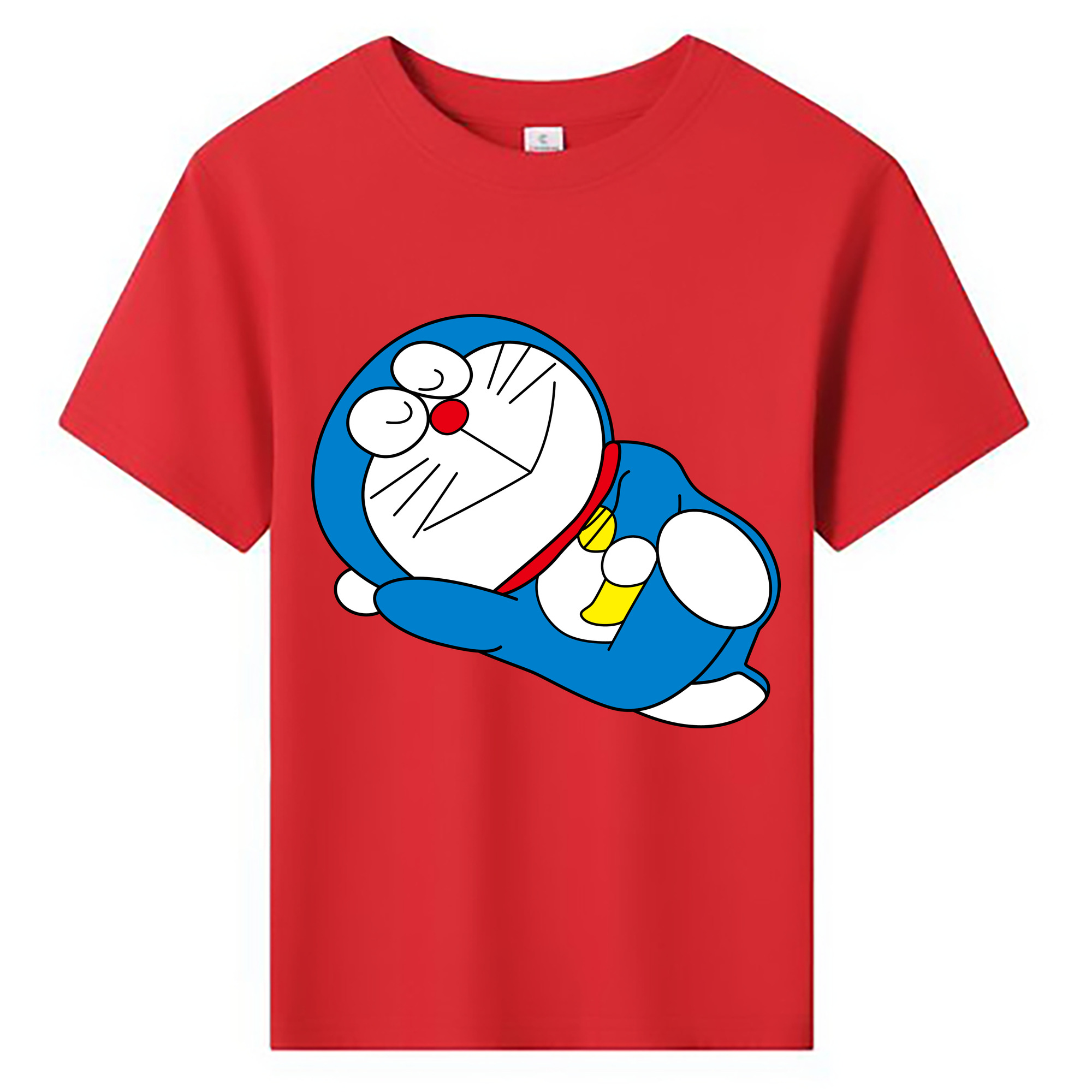（画像用） ドラえもん Doraemon 綿100％キッズTシャツ（フロントプリント）