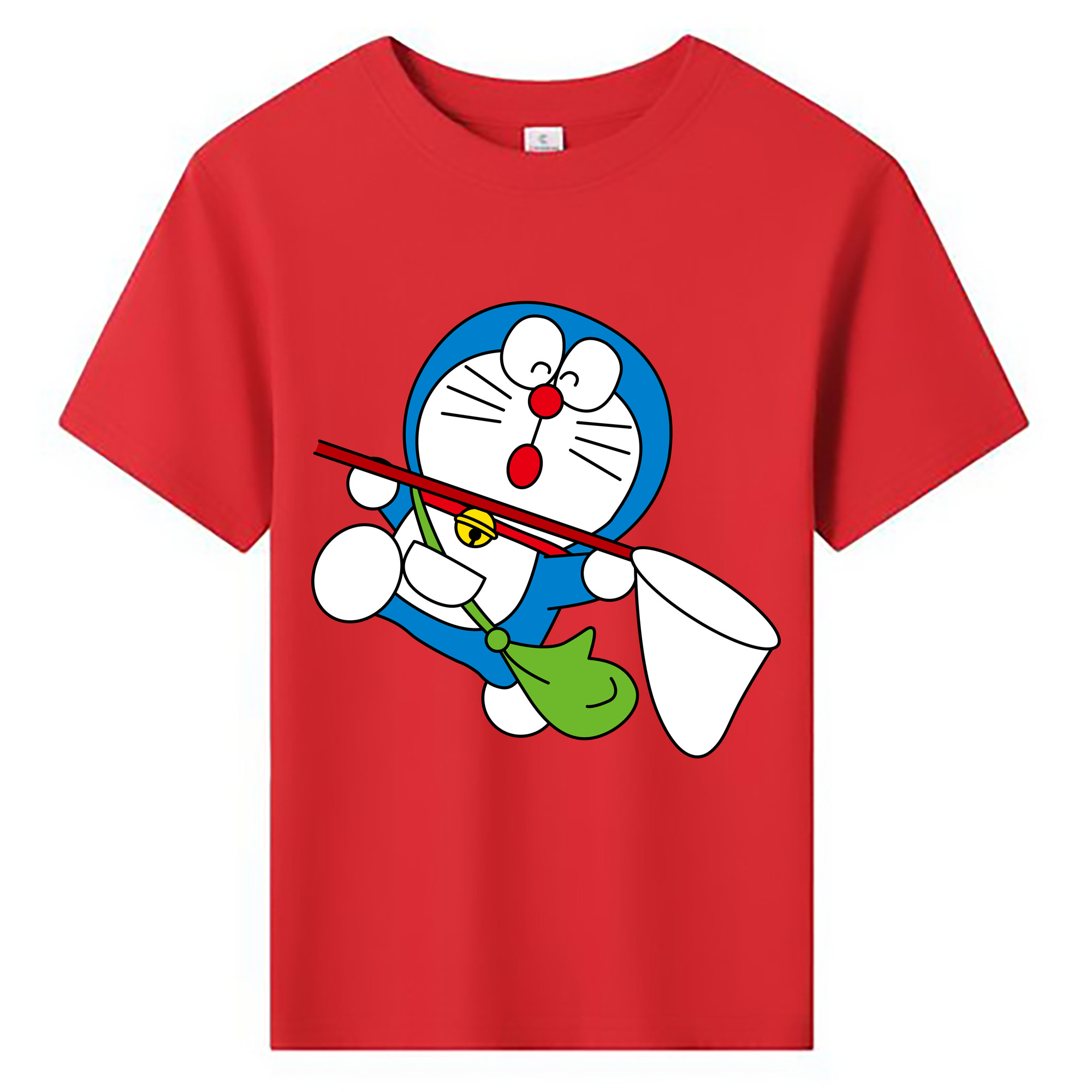 （画像用） ドラえもん Doraemon 綿100％キッズTシャツ（フロントプリント）