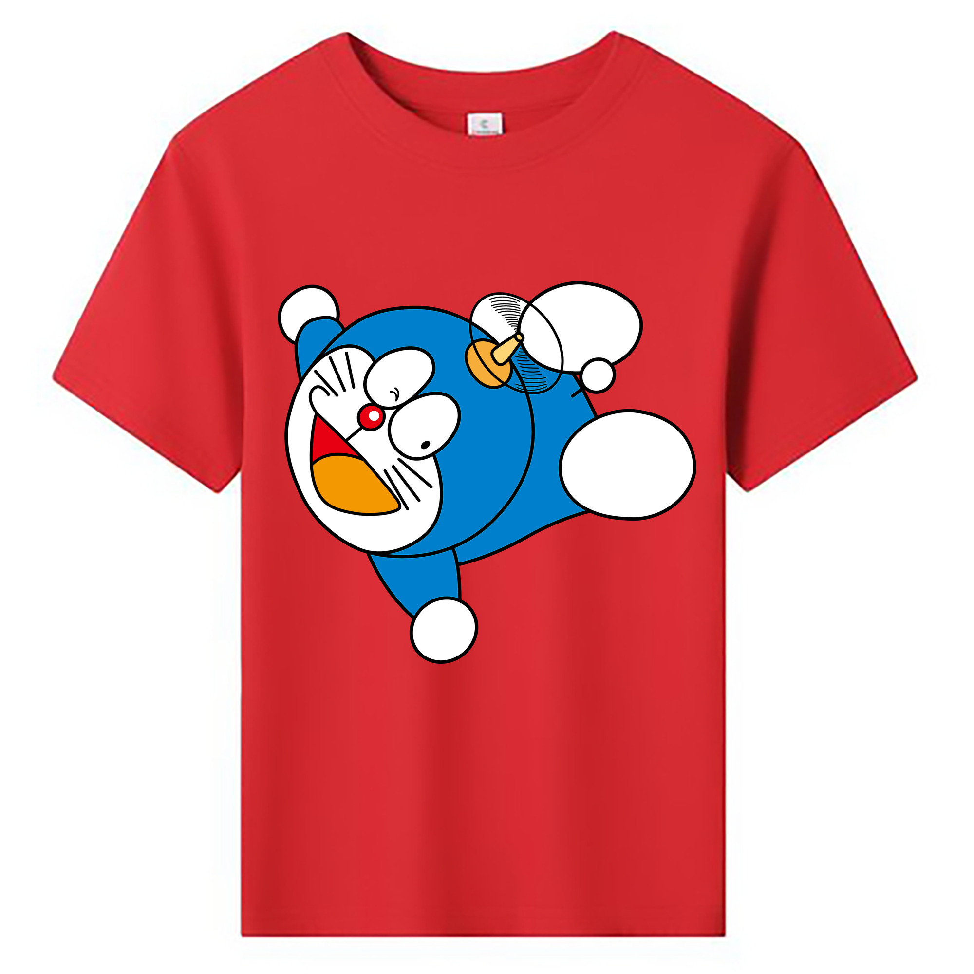 （画像用） ドラえもん Doraemon 綿100％キッズTシャツ（フロントプリント）
