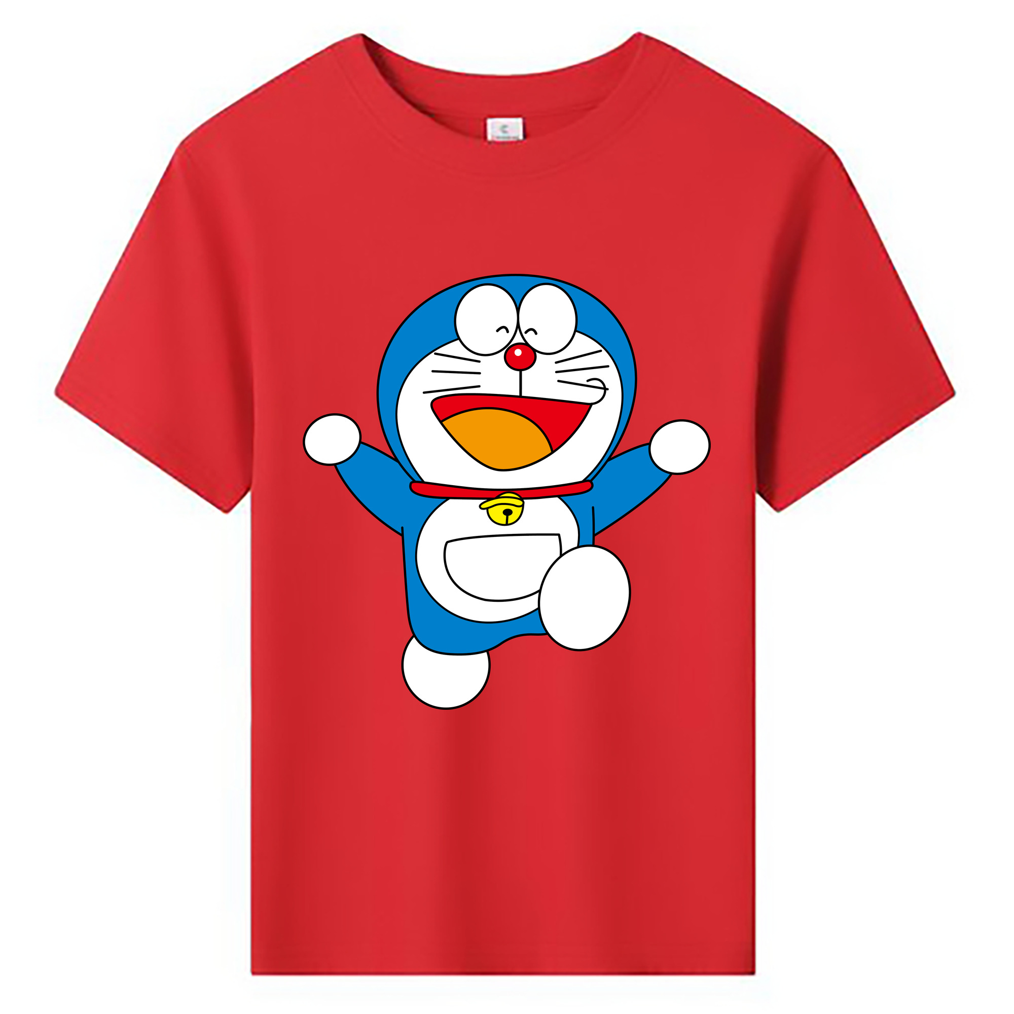 （画像用） ドラえもん Doraemon 綿100％キッズTシャツ（フロントプリント）