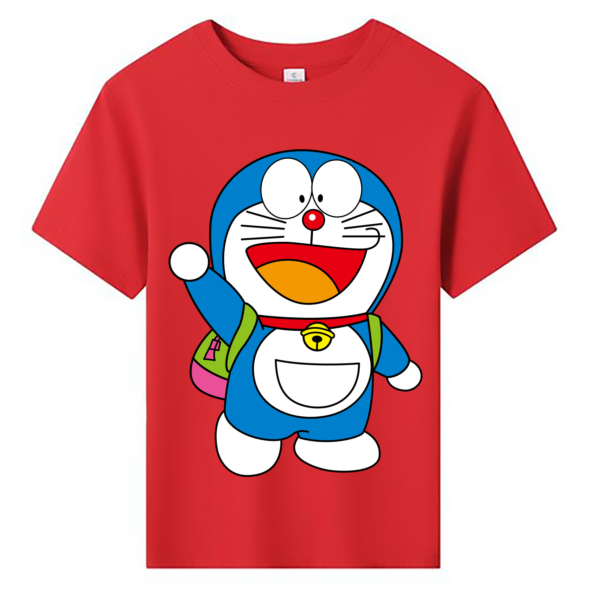 （画像用） ドラえもん Doraemon 綿100％キッズTシャツ（フロントプリント）