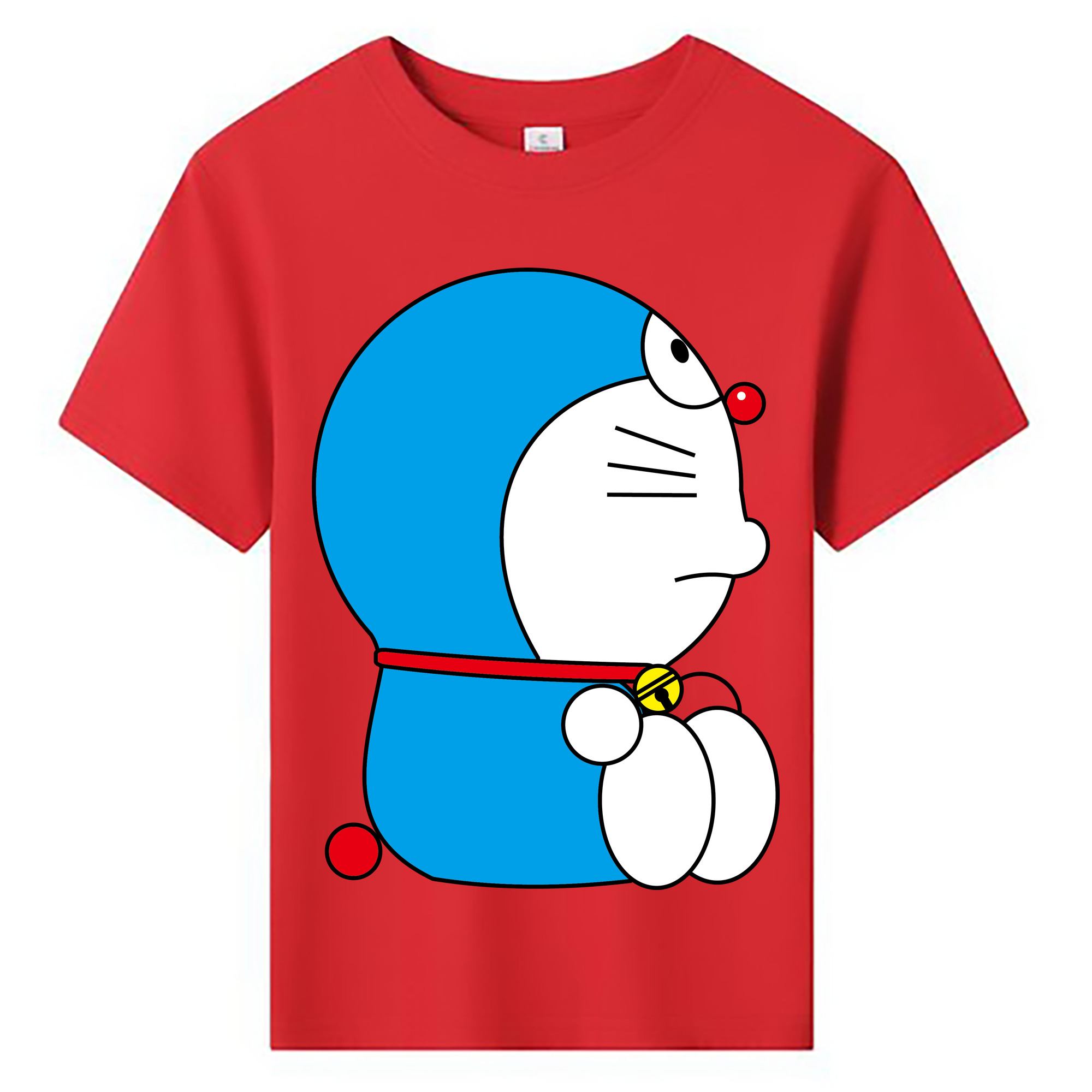 （画像用） ドラえもん Doraemon 綿100％キッズTシャツ（フロントプリント）