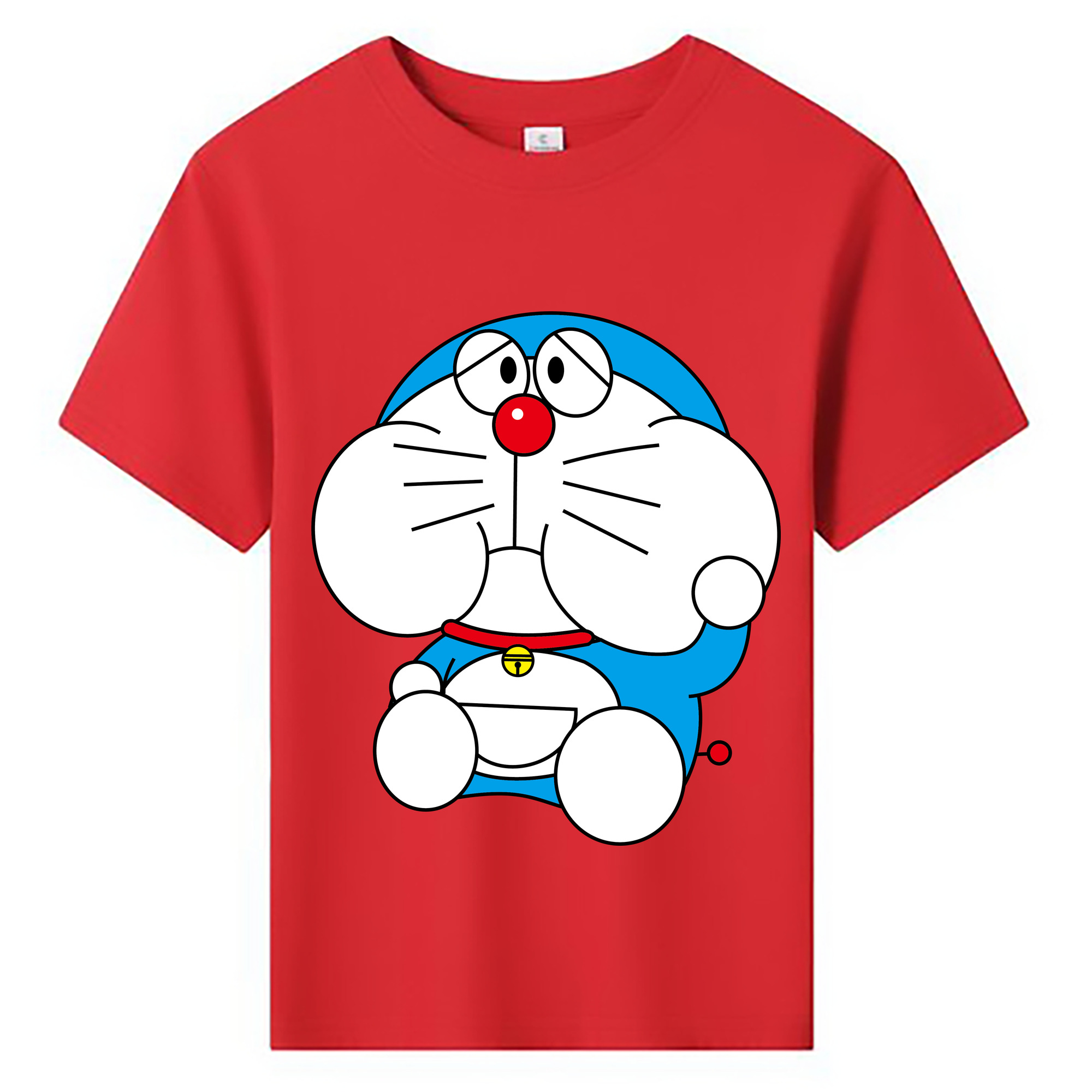 （画像用） ドラえもん Doraemon 綿100％キッズTシャツ（フロントプリント）