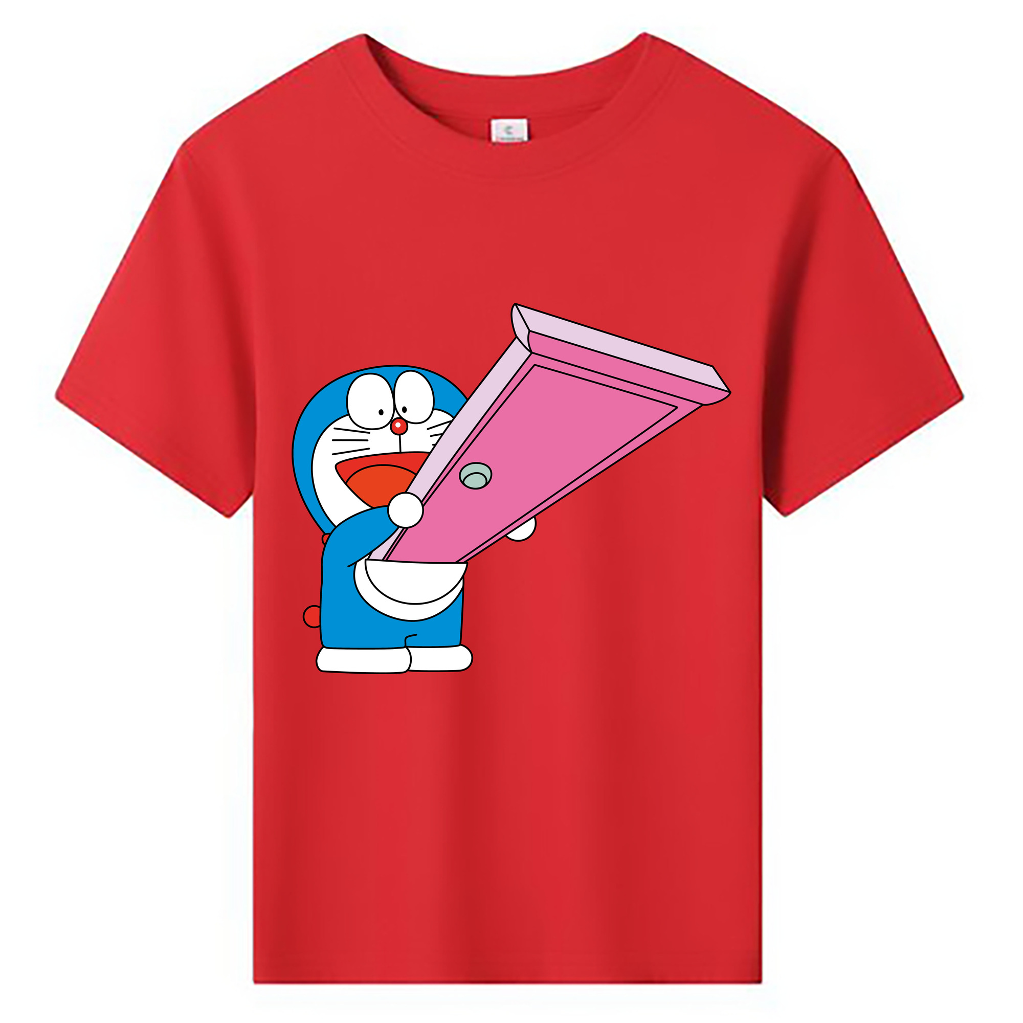 （画像用） ドラえもん Doraemon 綿100％キッズTシャツ（フロントプリント）