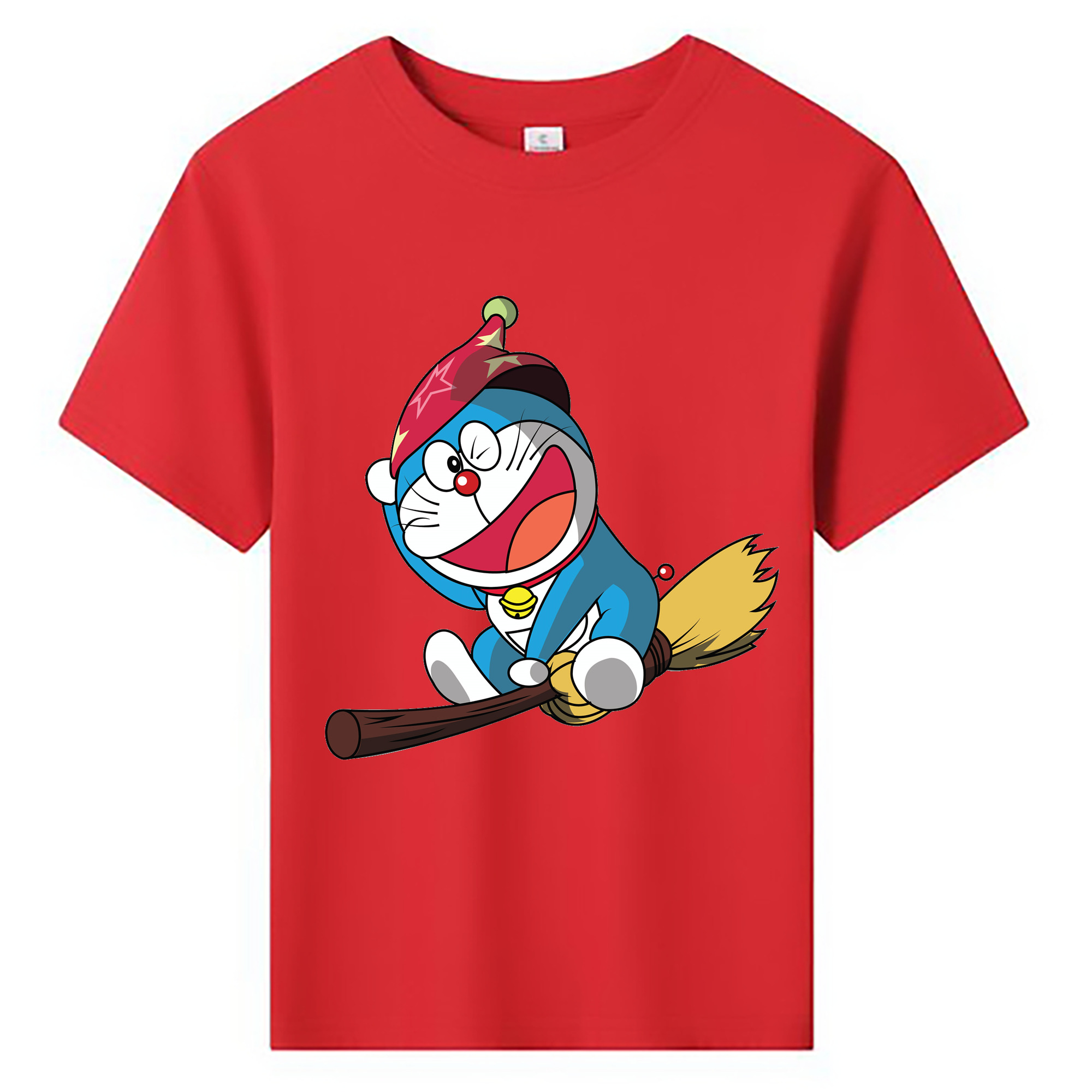 （画像用） ドラえもん Doraemon 綿100％キッズTシャツ（フロントプリント）