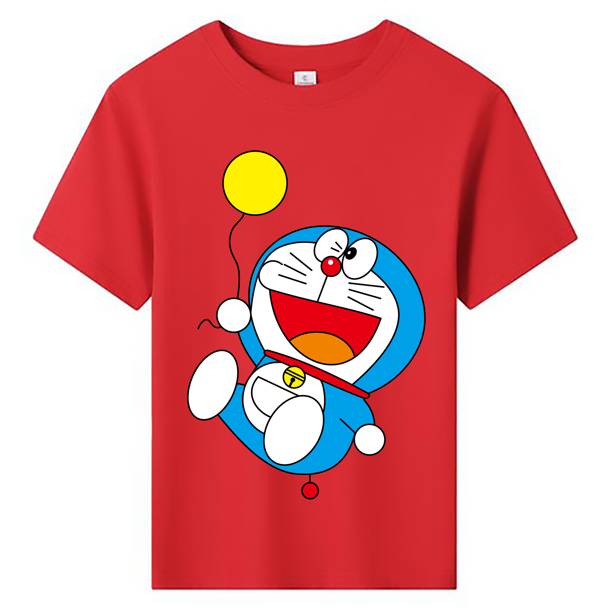 （画像用） ドラえもん Doraemon 綿100％キッズTシャツ（フロントプリント）