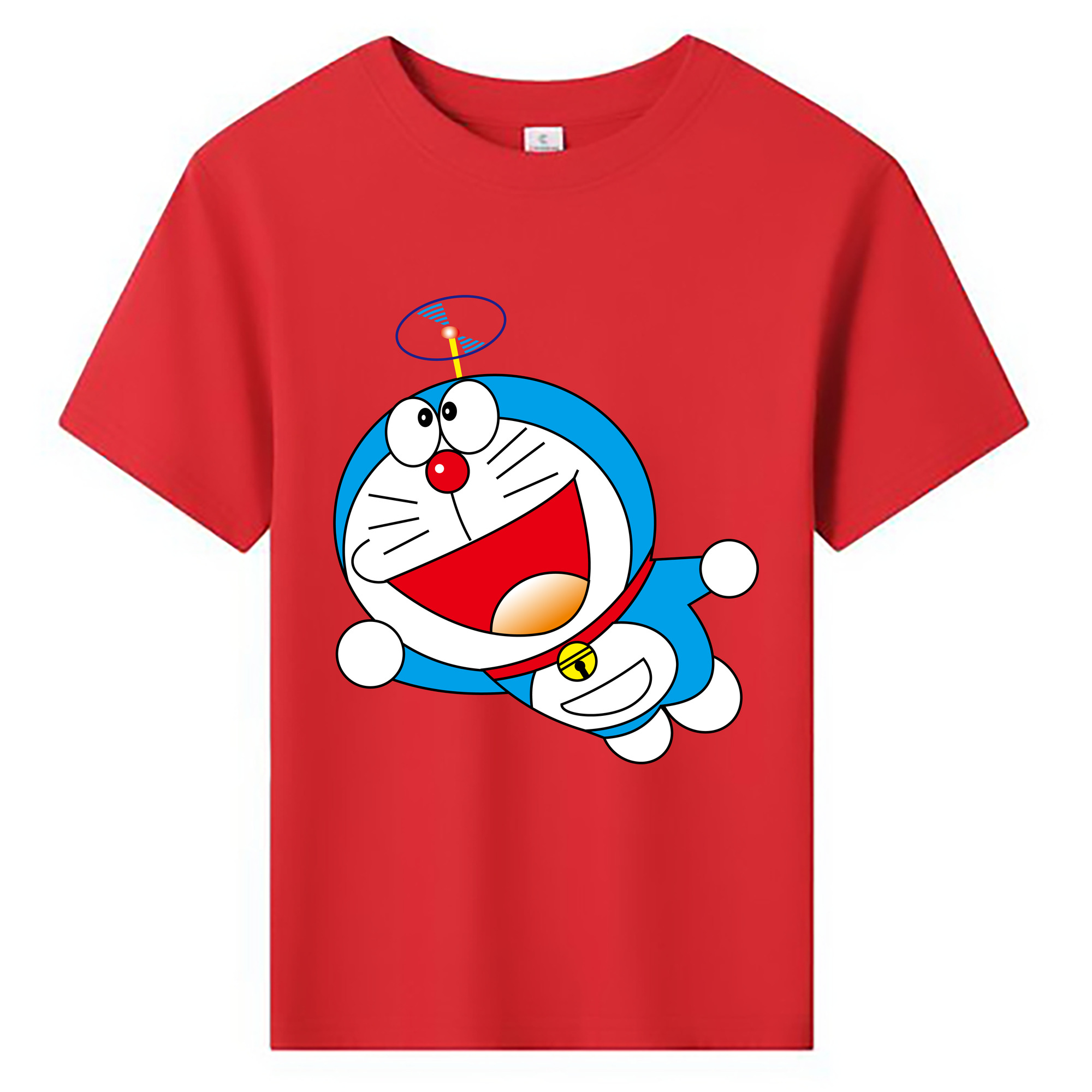 （画像用） ドラえもん Doraemon 綿100％キッズTシャツ（フロントプリント）