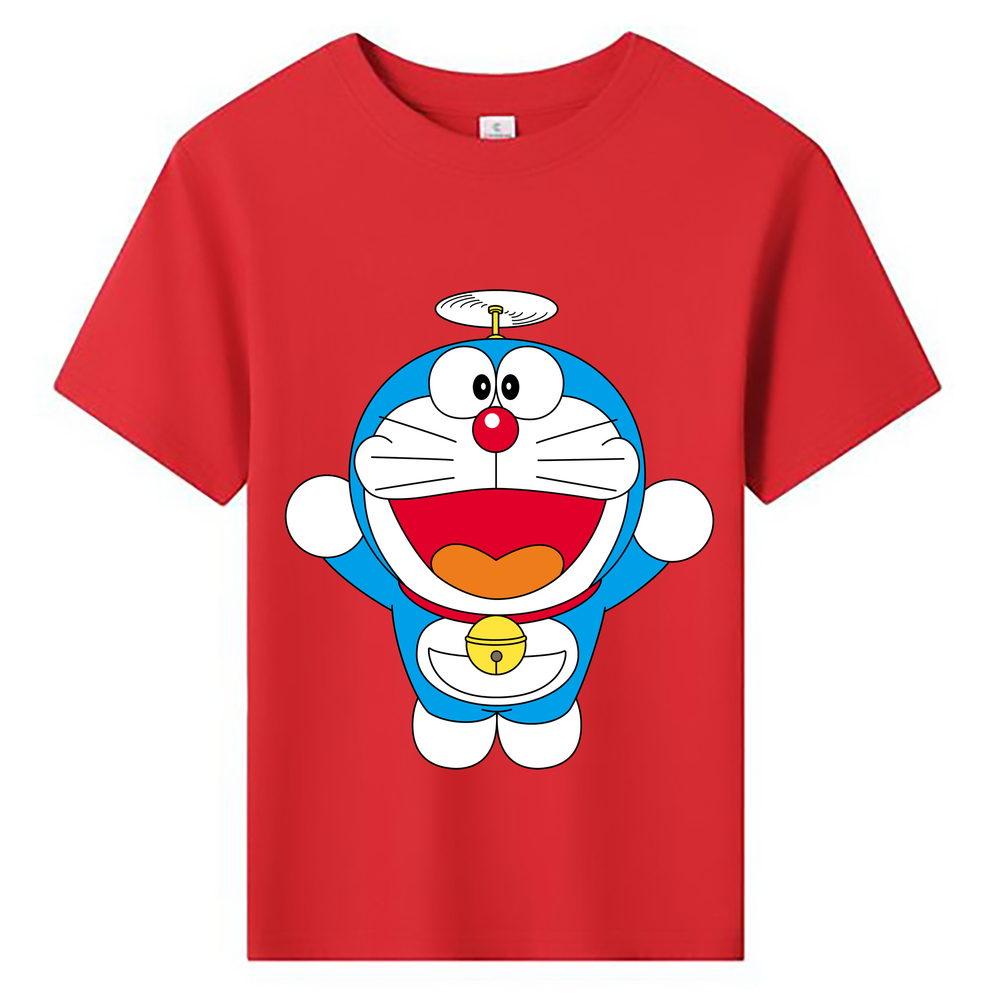 （画像用） ドラえもん Doraemon 綿100％キッズTシャツ（フロントプリント）
