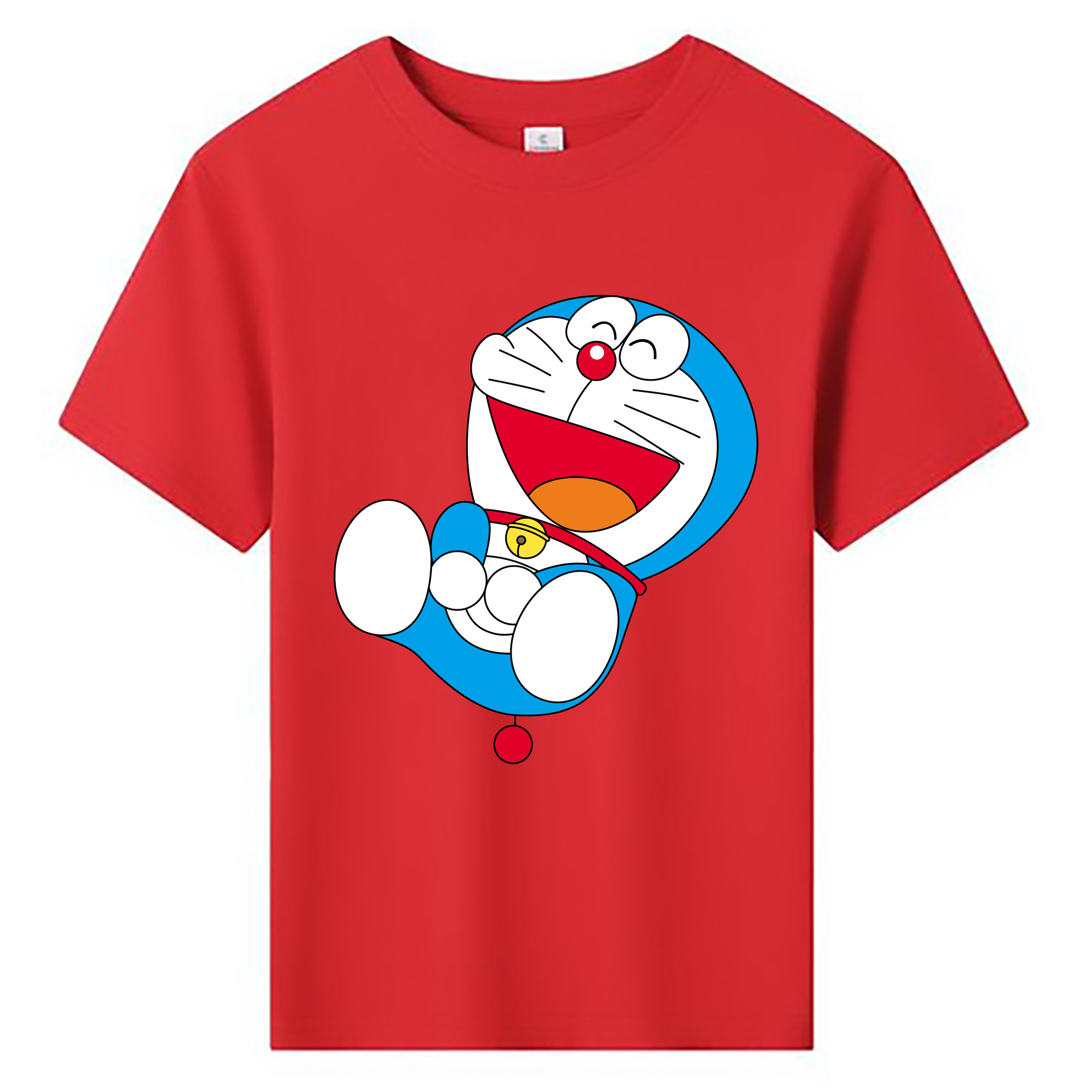 （画像用） ドラえもん Doraemon 綿100％キッズTシャツ（フロントプリント）
