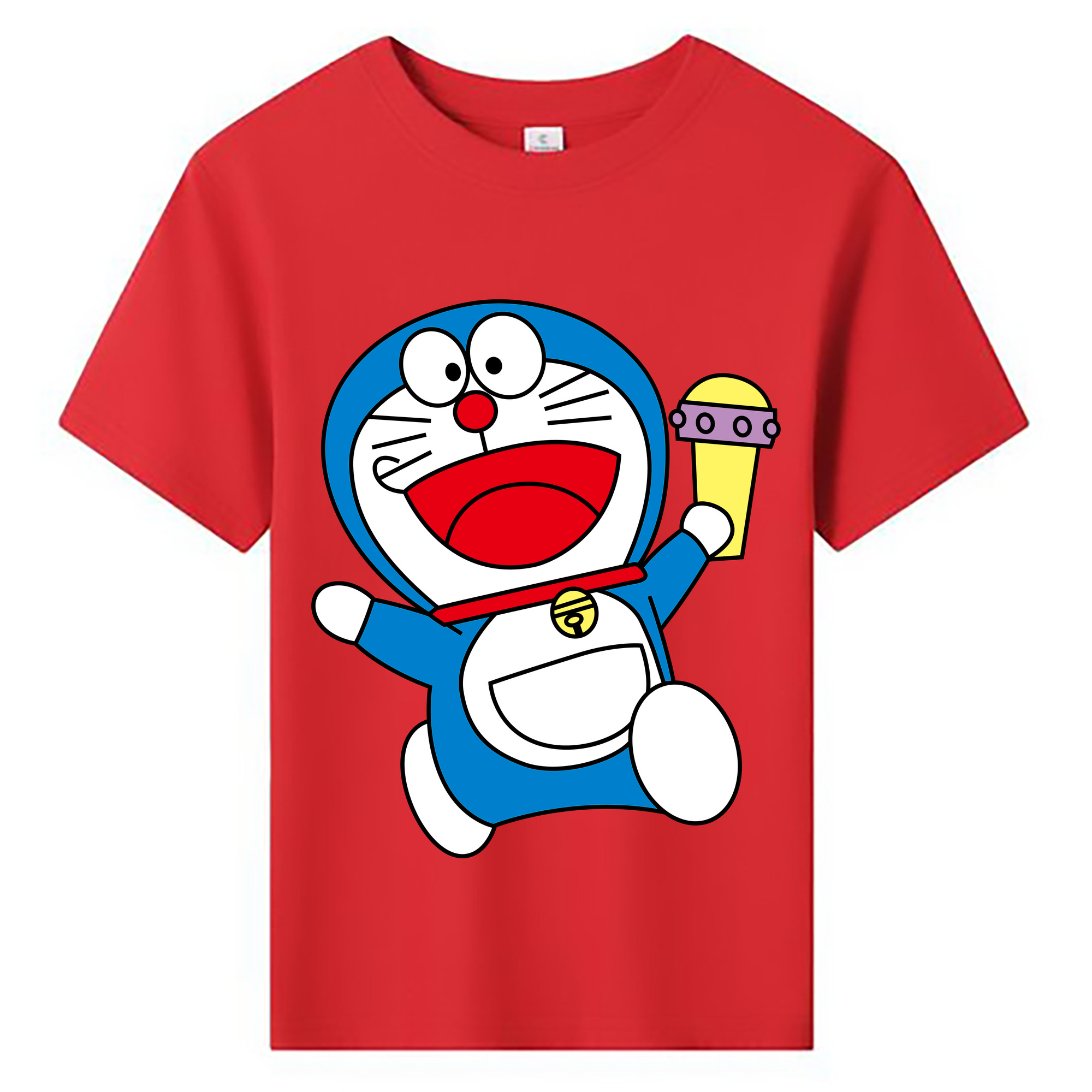 （画像用） ドラえもん Doraemon 綿100％キッズTシャツ（フロントプリント）