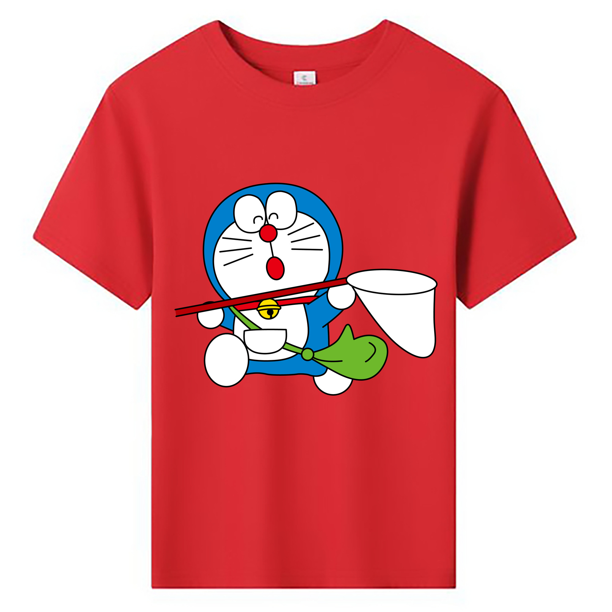 （画像用） ドラえもん Doraemon 綿100％キッズTシャツ（フロントプリント）