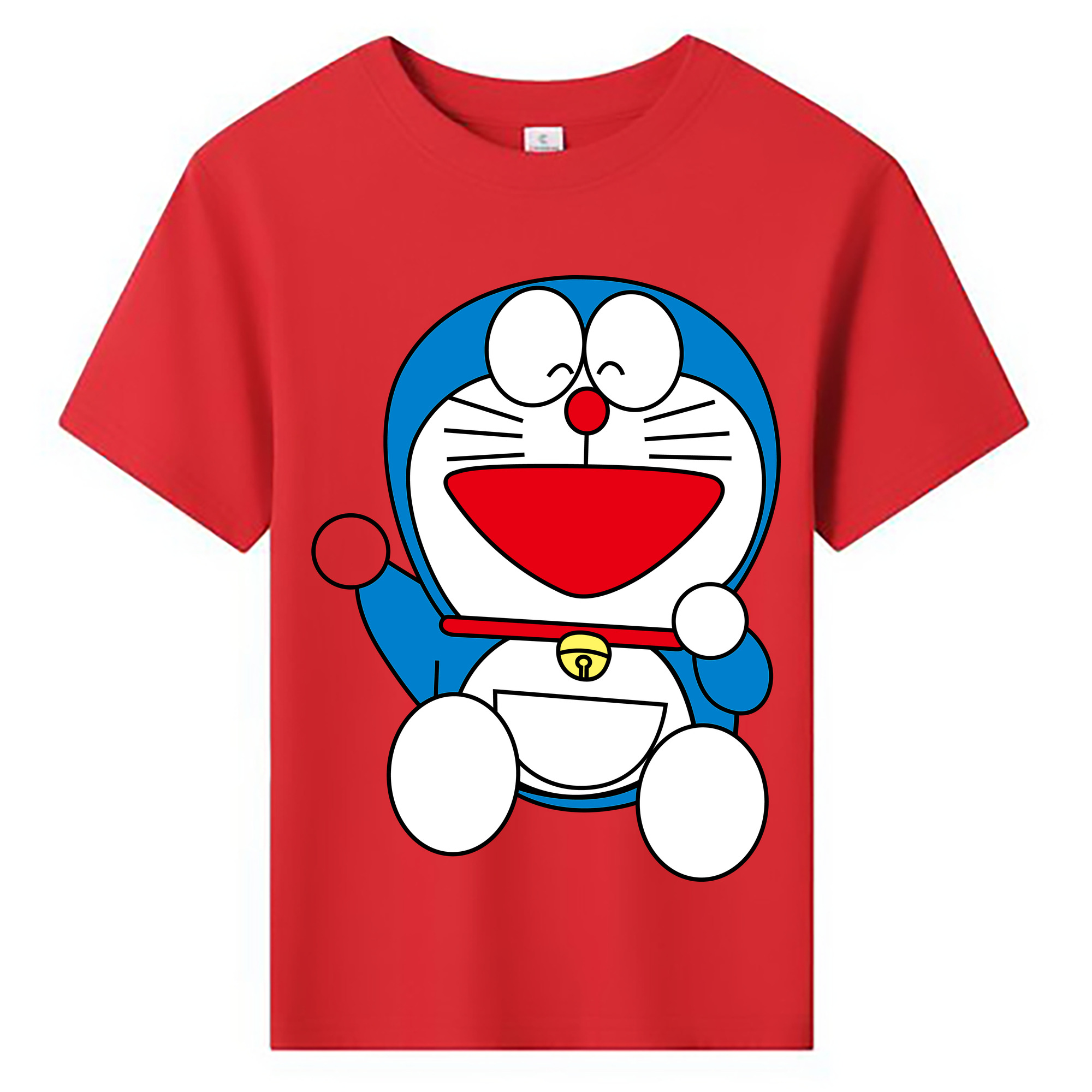 （画像用） ドラえもん Doraemon 綿100％キッズTシャツ（フロントプリント）