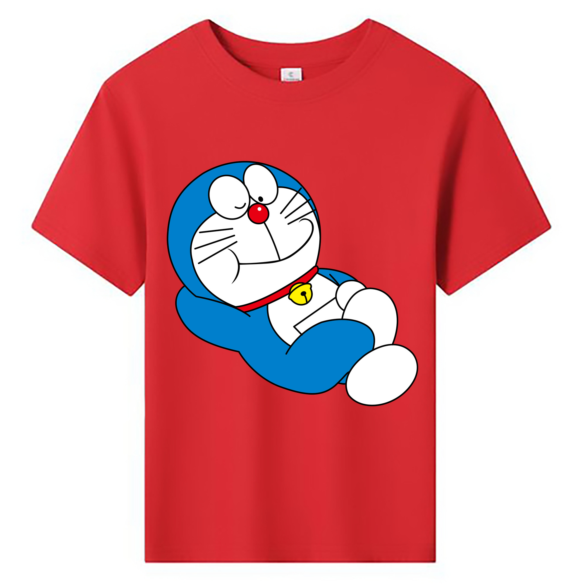 （画像用） ドラえもん Doraemon 綿100％キッズTシャツ（フロントプリント）