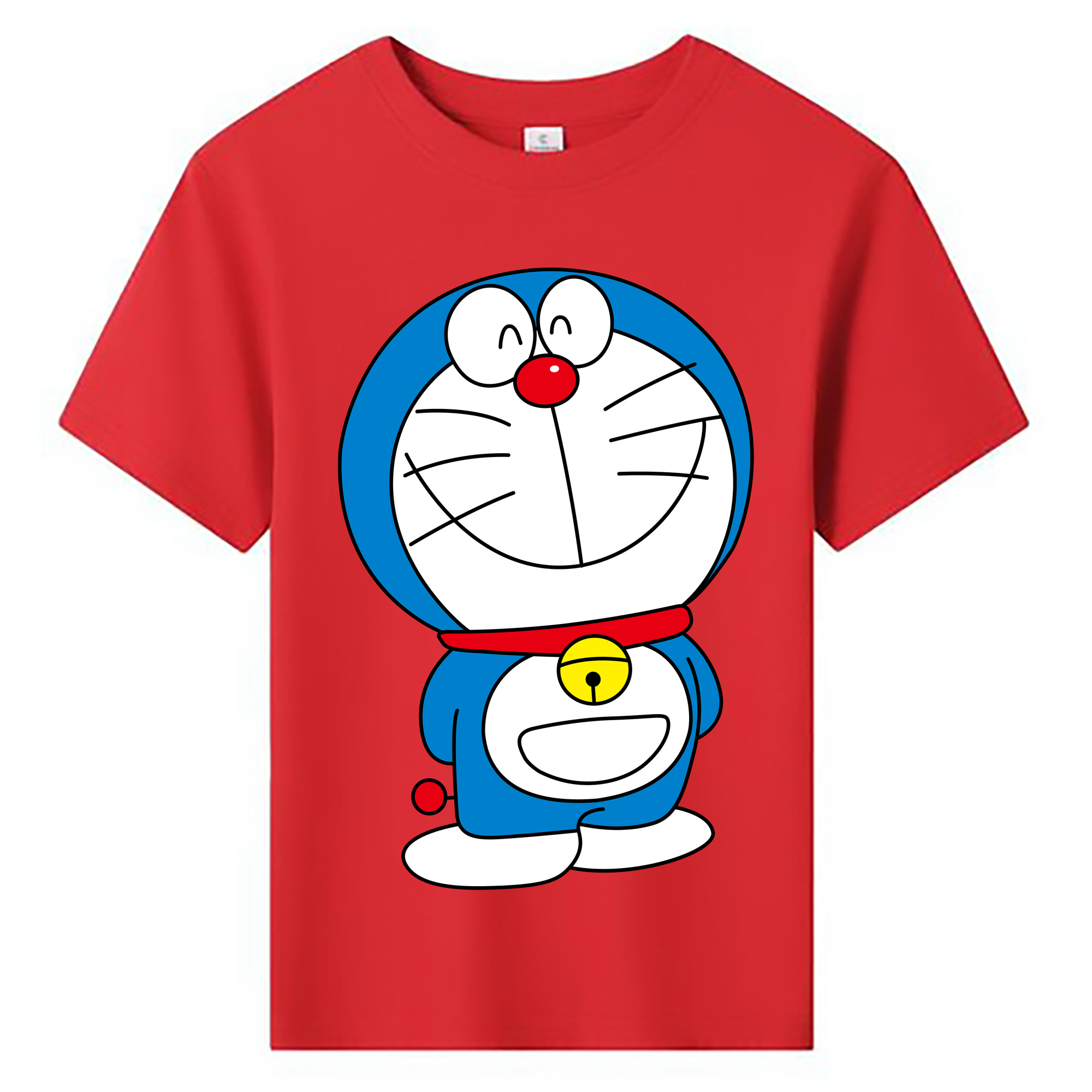（画像用） ドラえもん Doraemon 綿100％キッズTシャツ（フロントプリント）