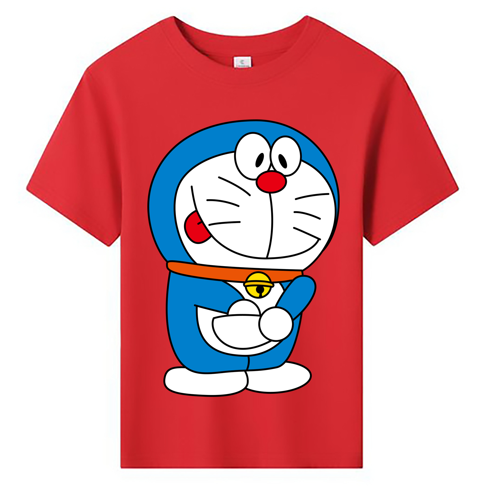 （画像用） ドラえもん Doraemon 綿100％キッズTシャツ（フロントプリント）