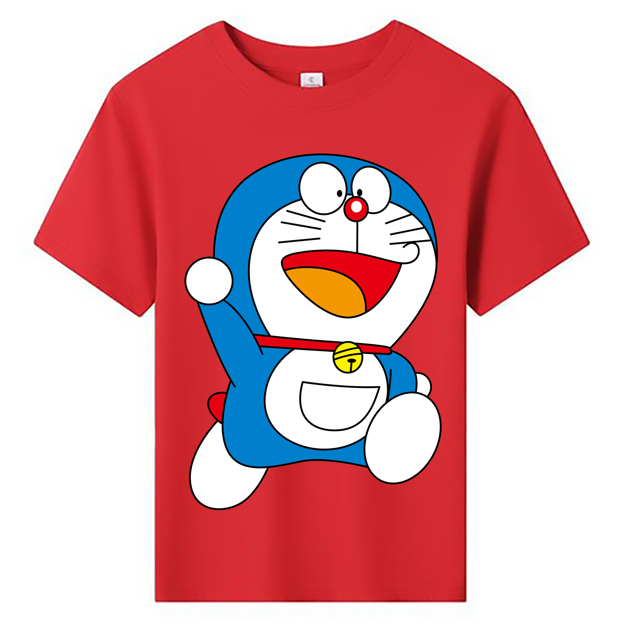 （画像用） ドラえもん Doraemon 綿100％キッズTシャツ（フロントプリント）