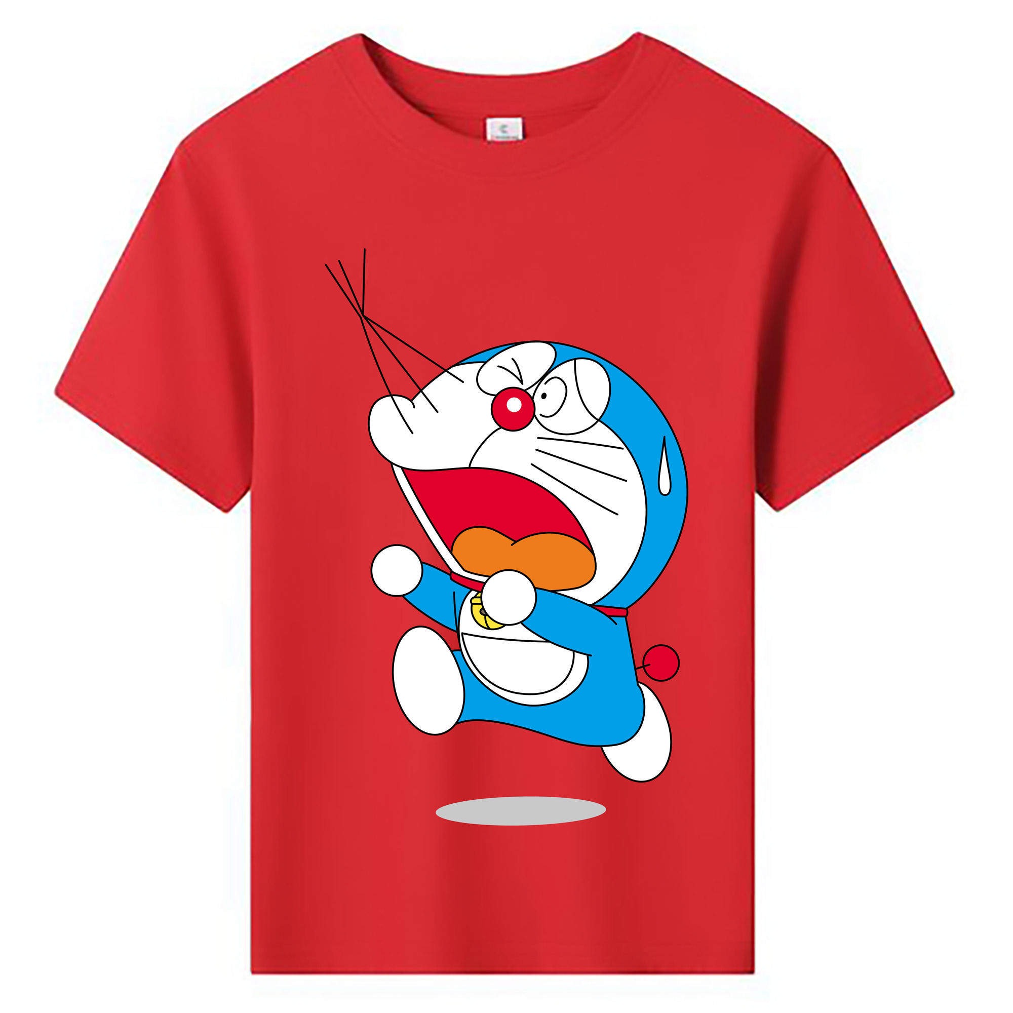 （画像用） ドラえもん Doraemon 綿100％キッズTシャツ（フロントプリント）
