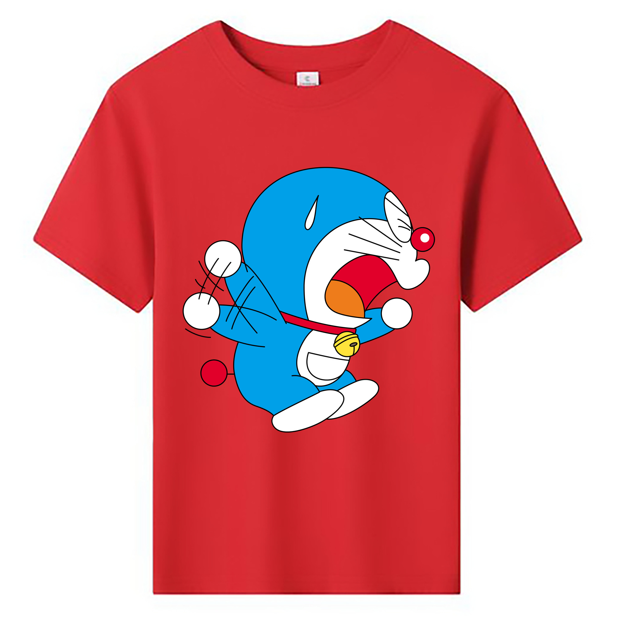 （画像用） ドラえもん Doraemon 綿100％キッズTシャツ（フロントプリント）