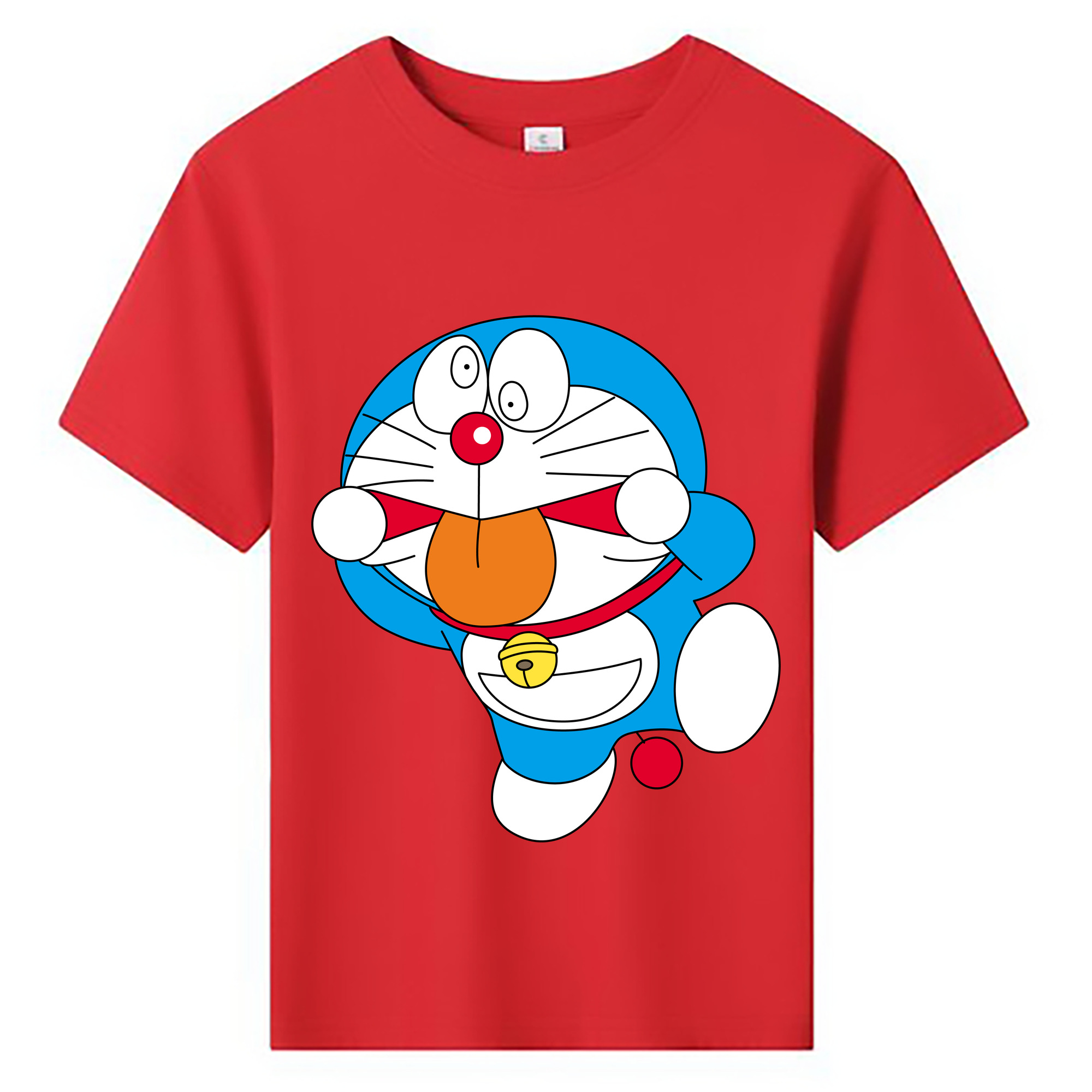（画像用） ドラえもん Doraemon 綿100％キッズTシャツ（フロントプリント）