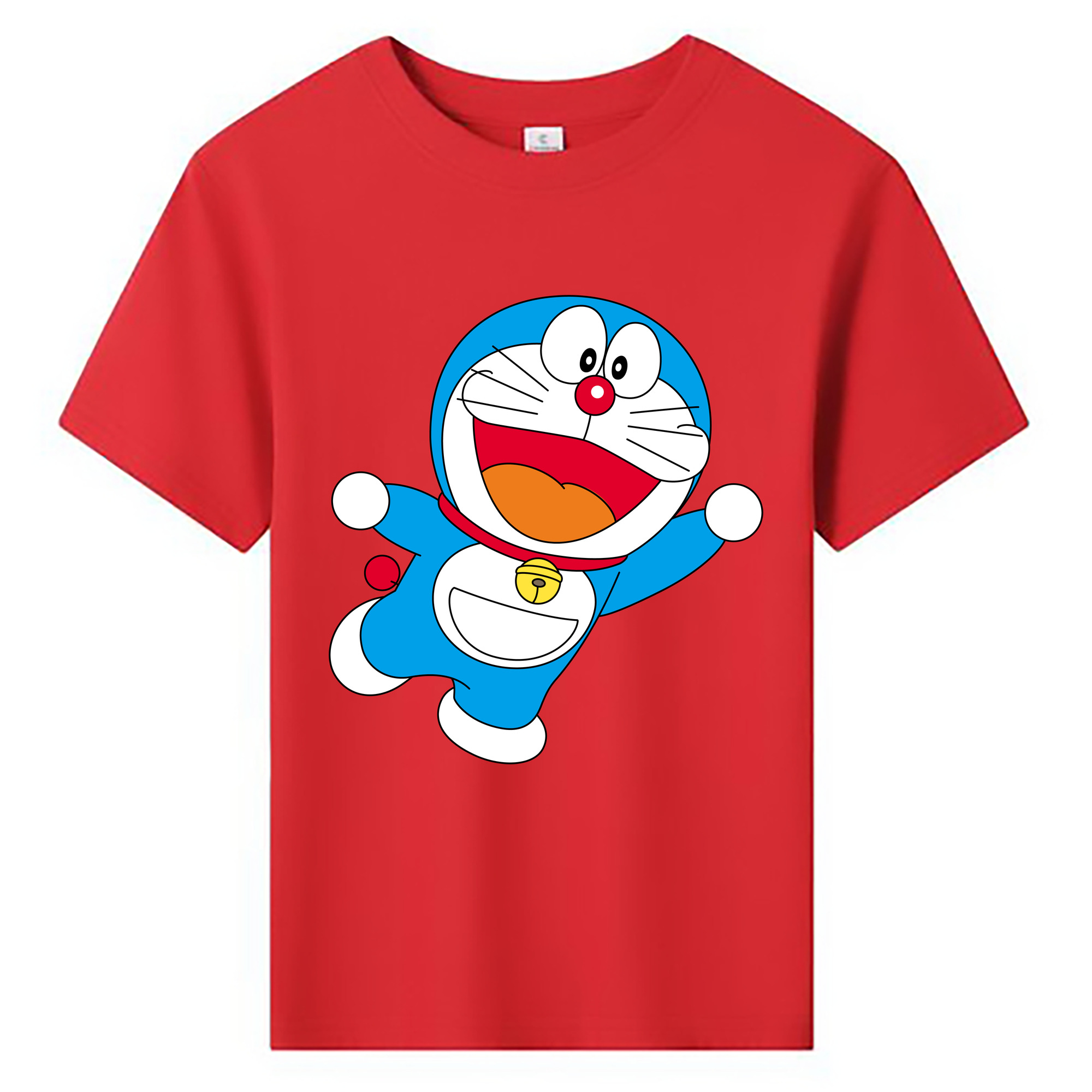 （画像用） ドラえもん Doraemon 綿100％キッズTシャツ（フロントプリント）