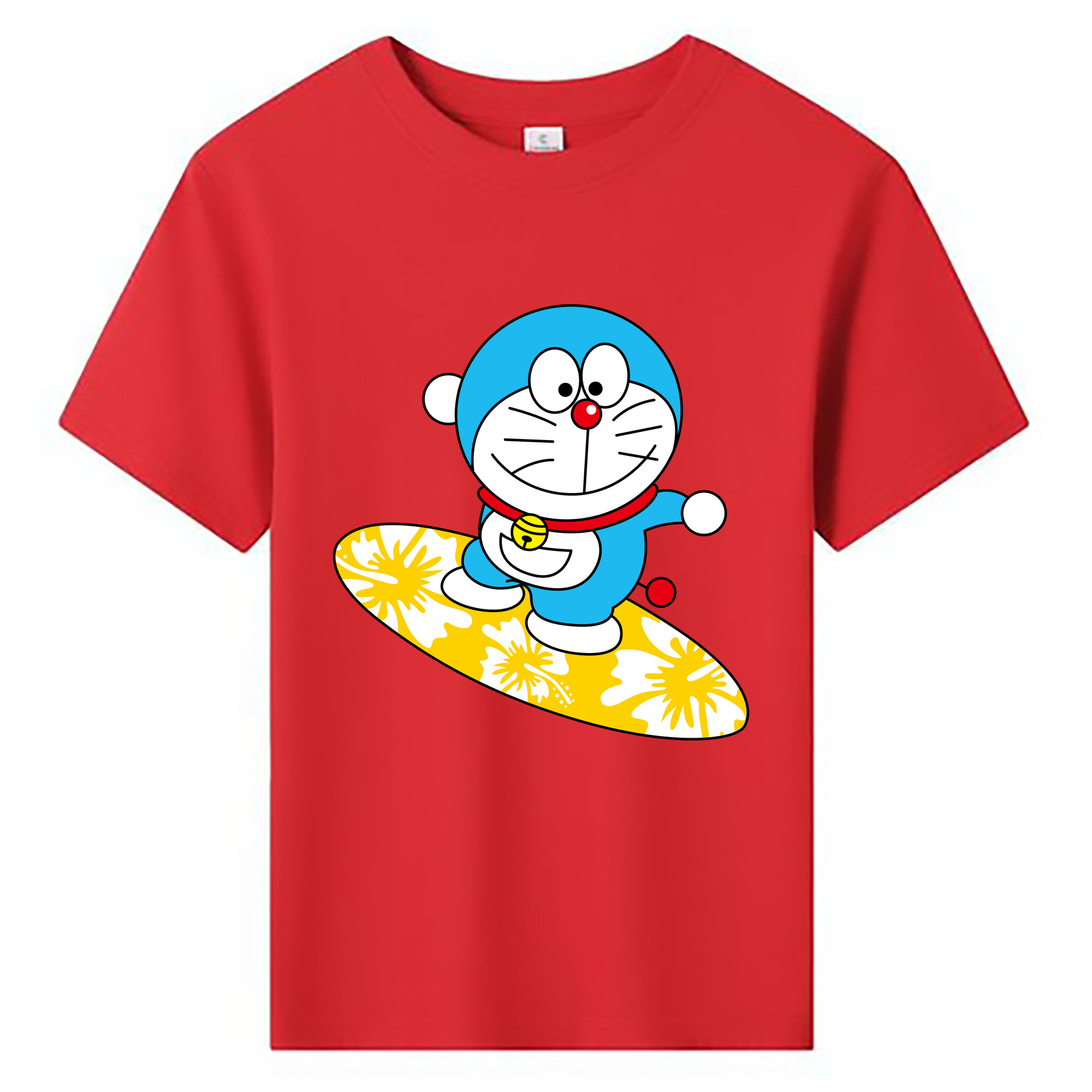 （画像用） ドラえもん Doraemon 綿100％キッズTシャツ（フロントプリント）