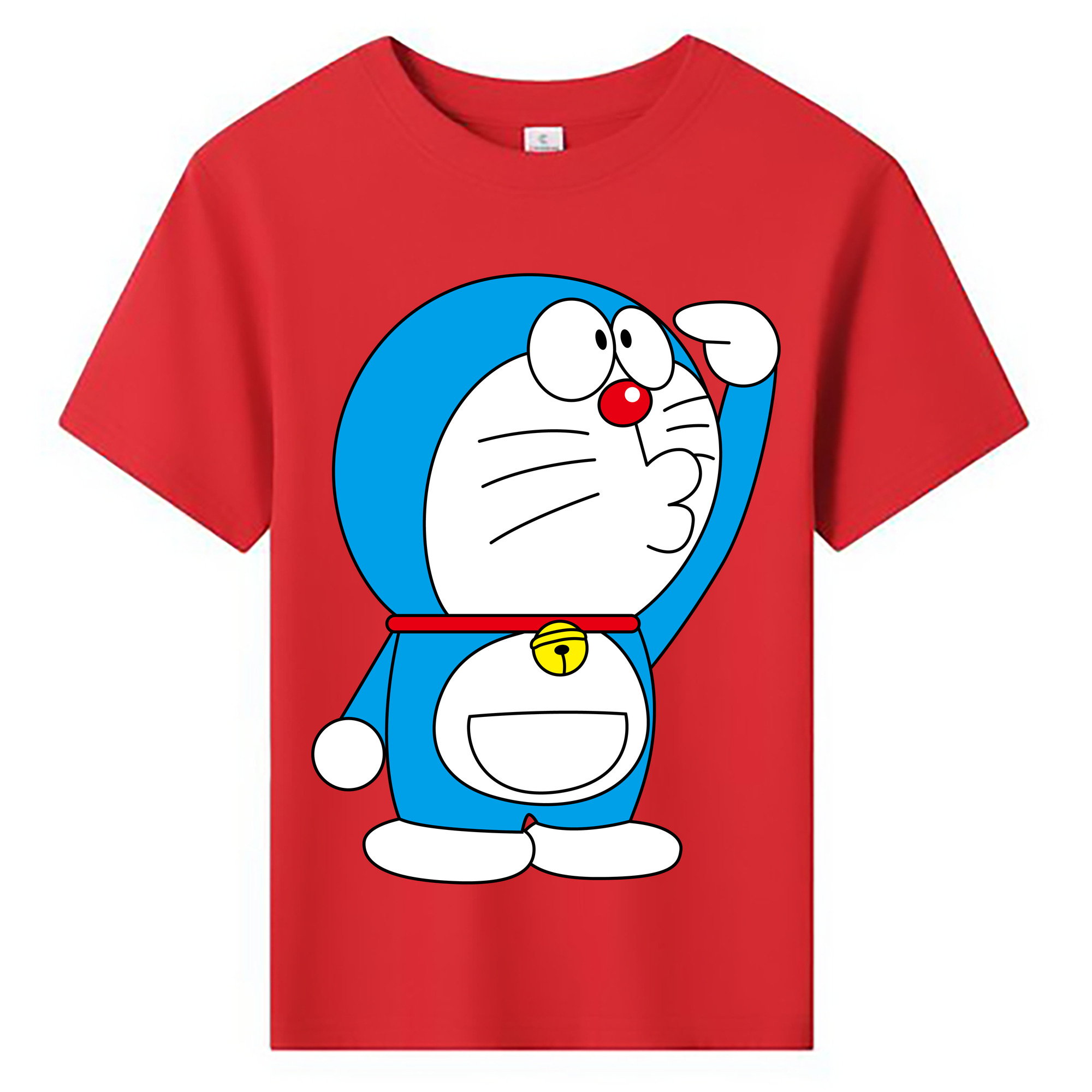 （画像用） ドラえもん Doraemon 綿100％キッズTシャツ（フロントプリント）