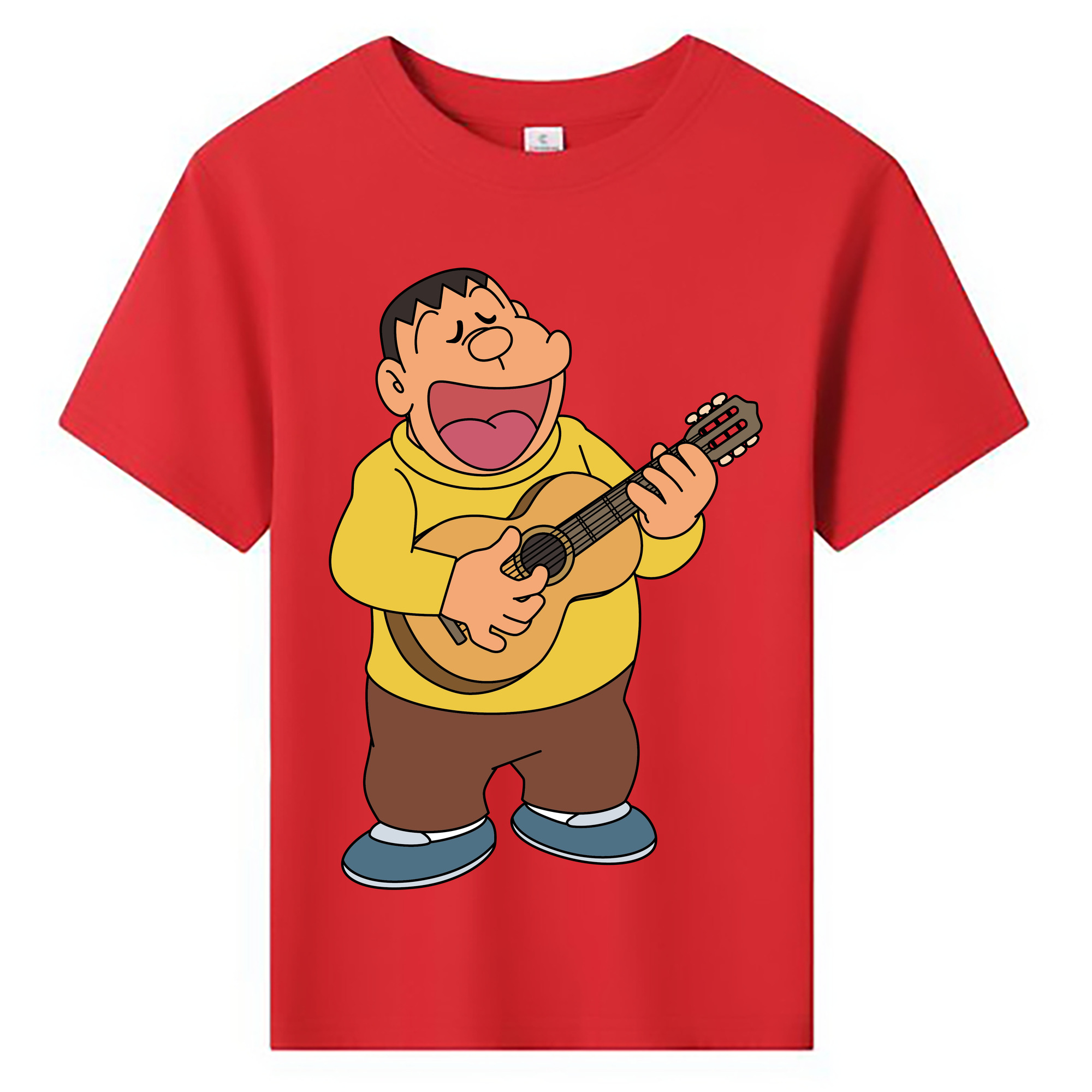 （画像用） ドラえもん 剛田武 Doraemon Gouta Takeshi 綿100％キッズTシャツ（フロントプリント）