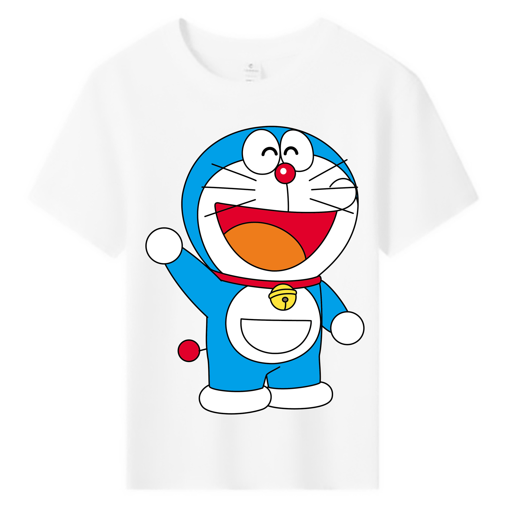 （画像用） ドラえもん Doraemon 綿100％キッズTシャツ（フロントプリント）