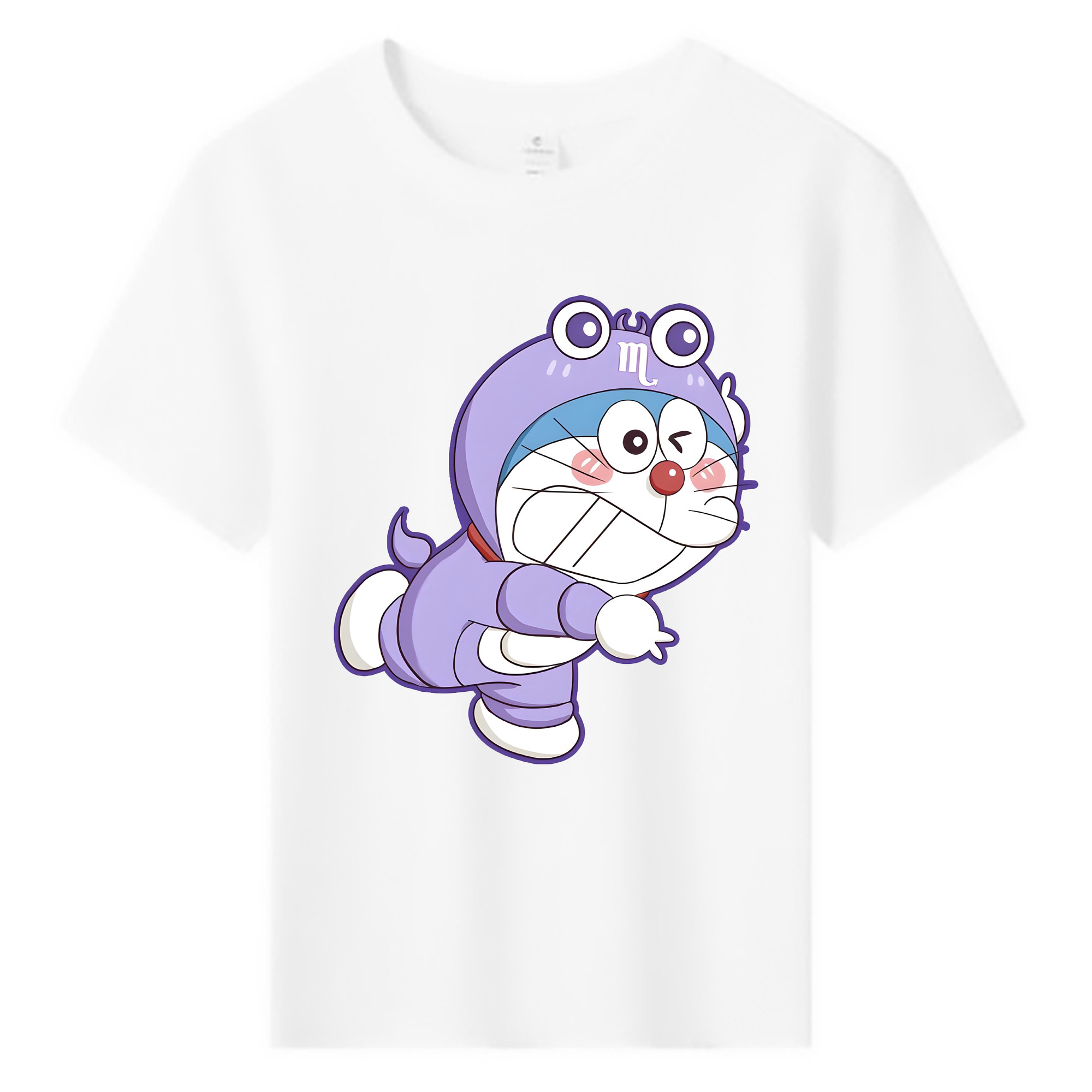 （画像用） ドラえもん Doraemon 綿100％キッズTシャツ（フロントプリント）