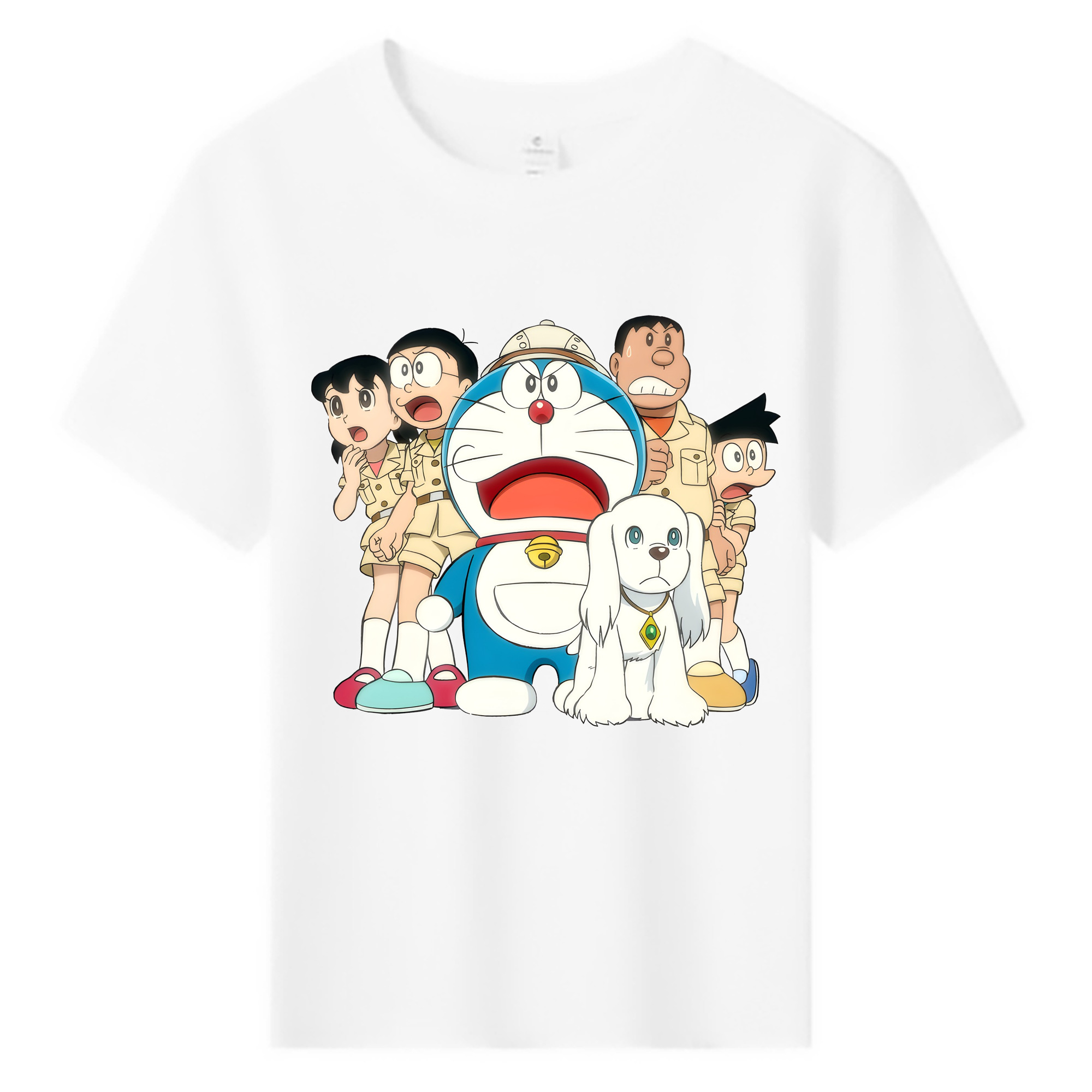 （画像用） ドラえもん Doraemon 綿100％キッズTシャツ（フロントプリント）