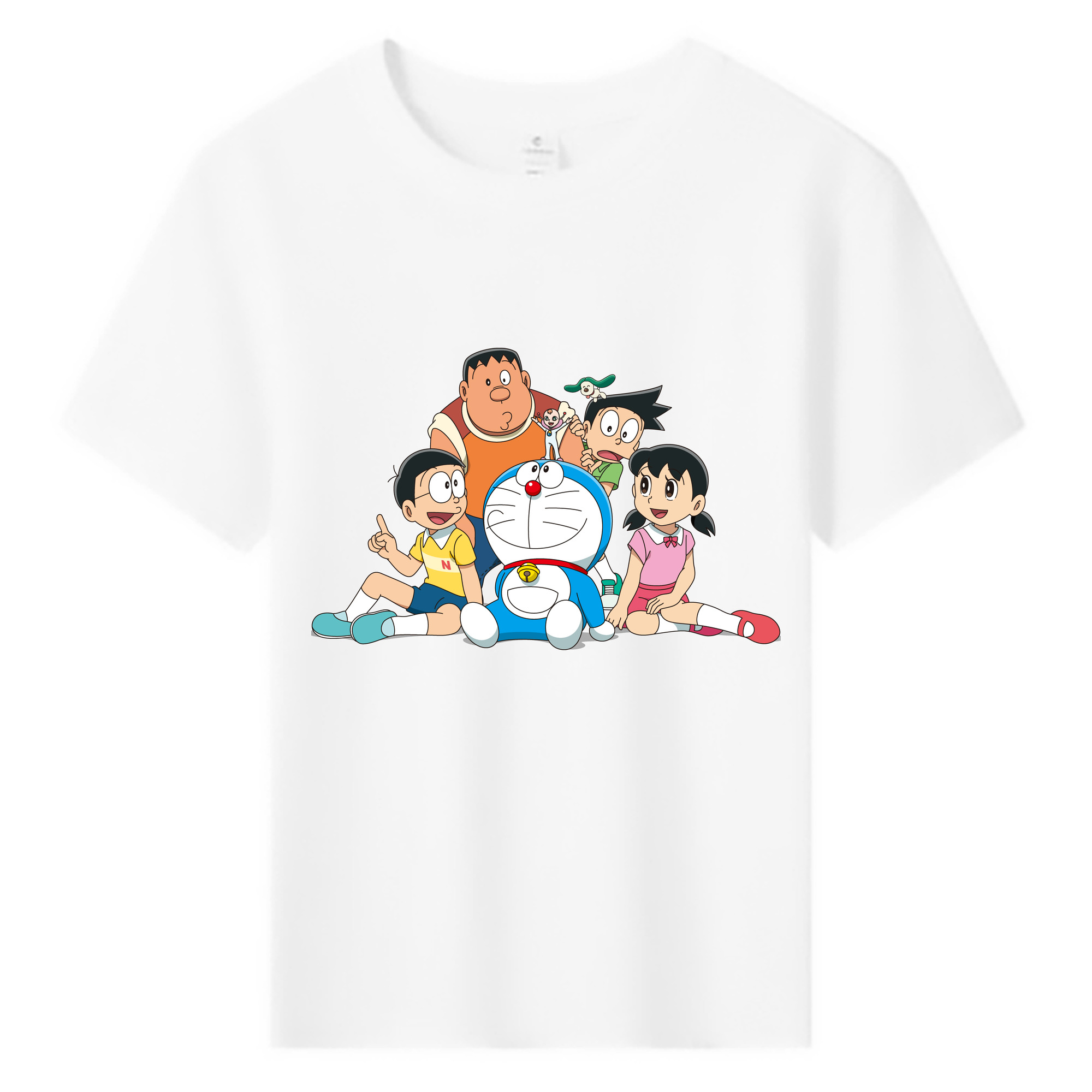 （画像用） ドラえもん Doraemon 綿100％キッズTシャツ（フロントプリント）