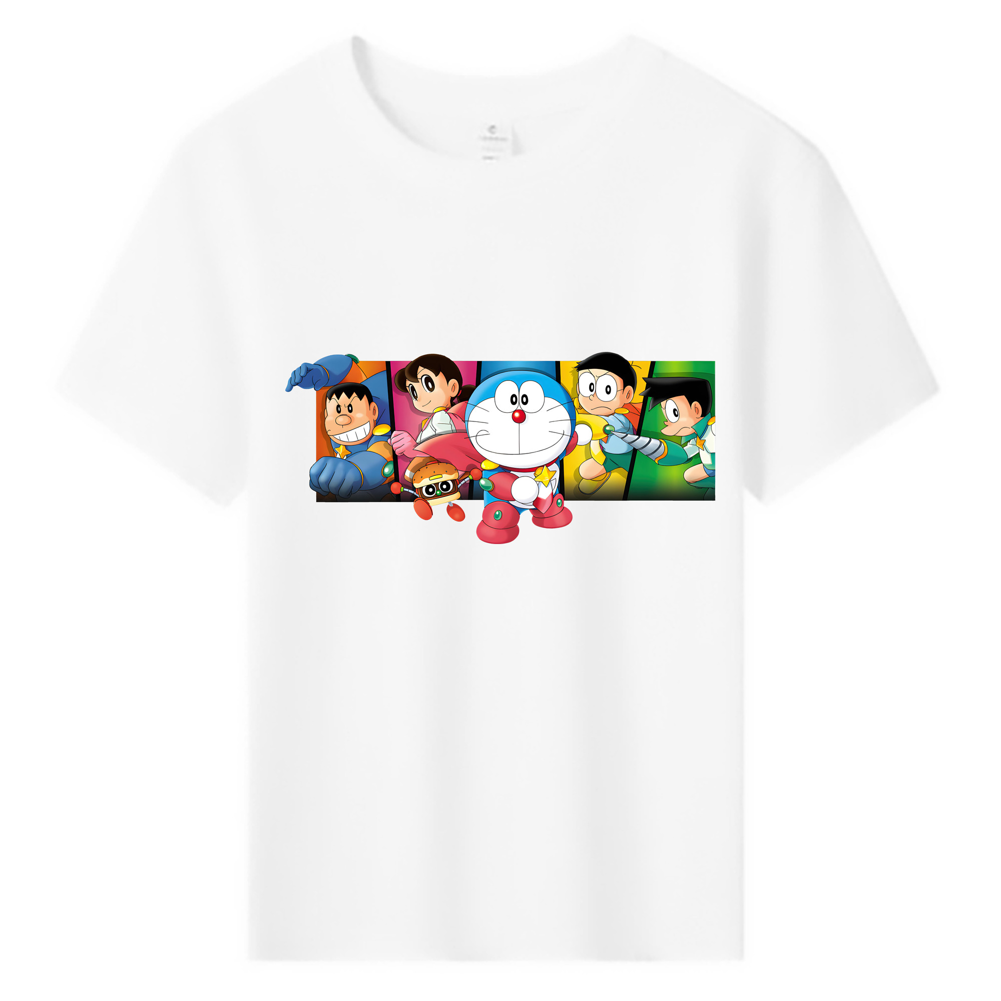 （画像用） ドラえもん Doraemon 綿100％キッズTシャツ（フロントプリント）