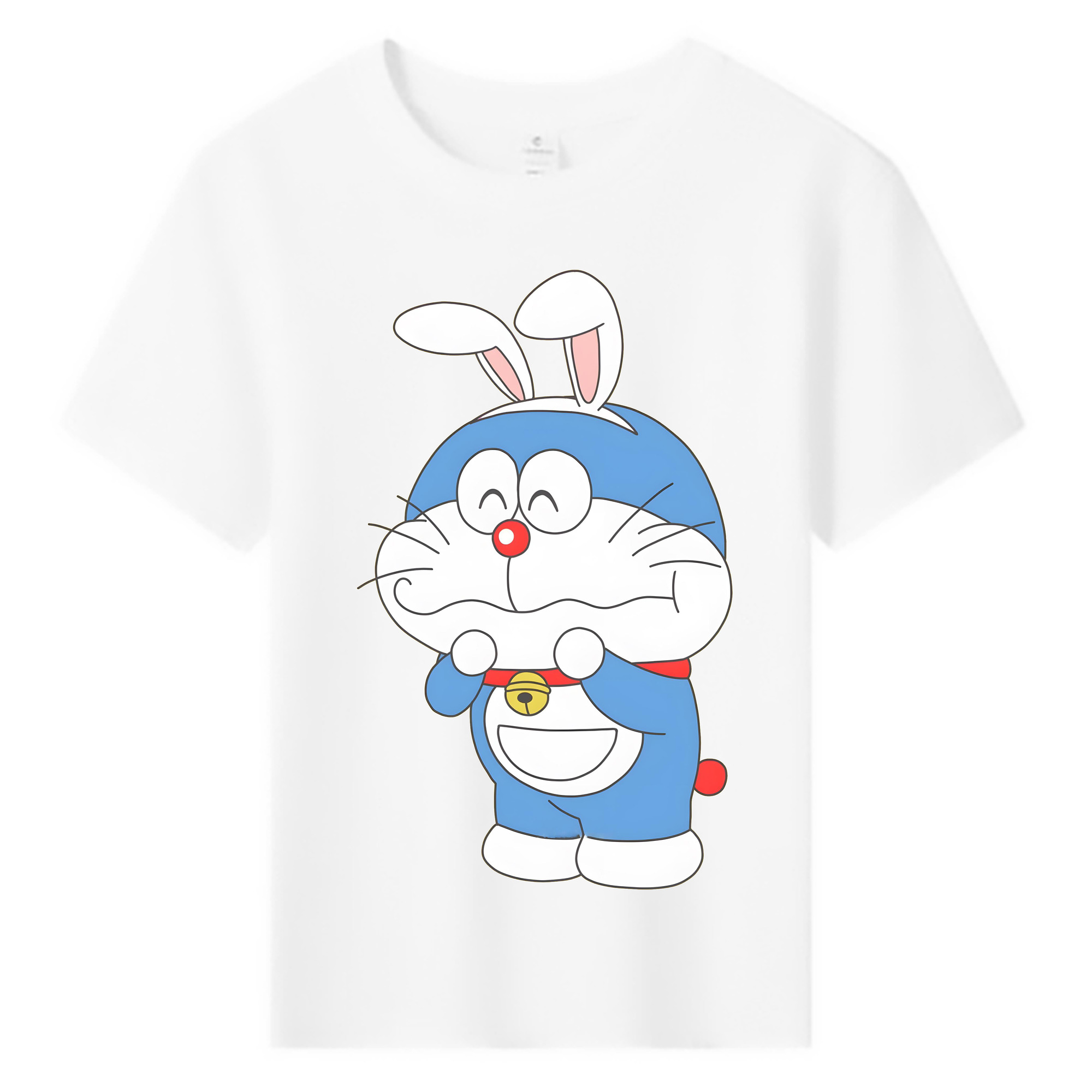 （画像用） ドラえもん Doraemon 綿100％キッズTシャツ（フロントプリント）