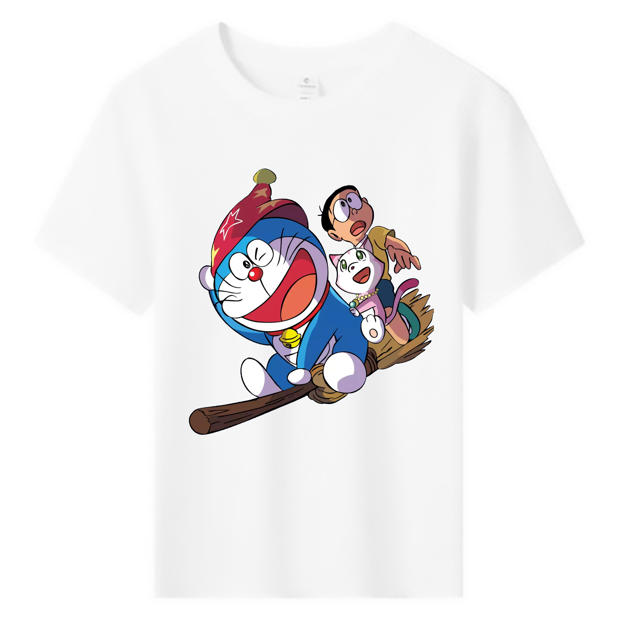 （画像用） ドラえもん Doraemon 綿100％キッズTシャツ（フロントプリント）