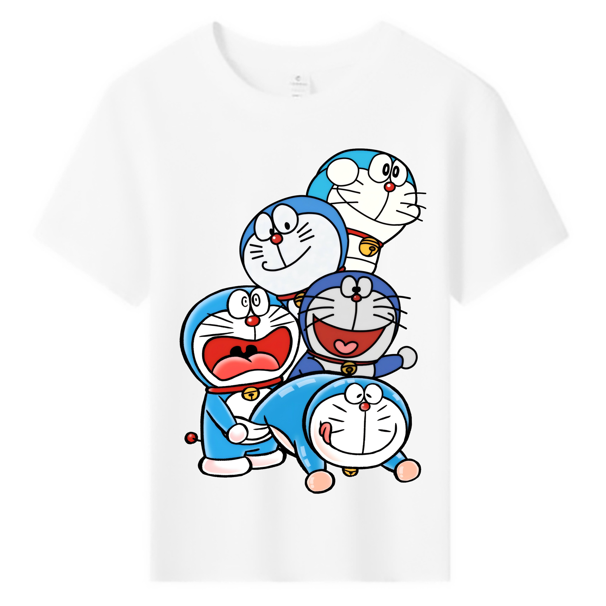 （画像用） ドラえもん Doraemon 綿100％キッズTシャツ（フロントプリント）