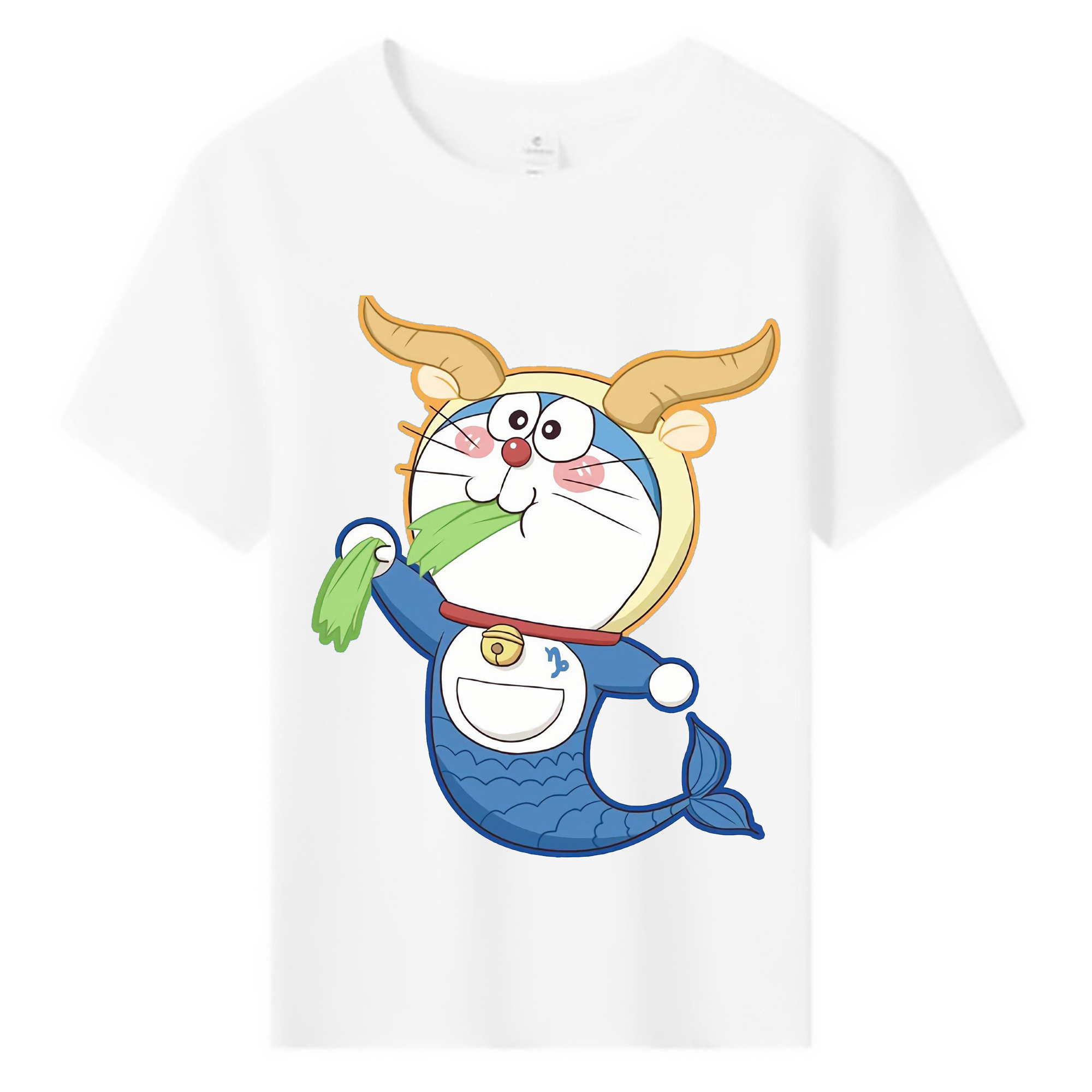 （画像用） ドラえもん Doraemon 綿100％キッズTシャツ（フロントプリント）