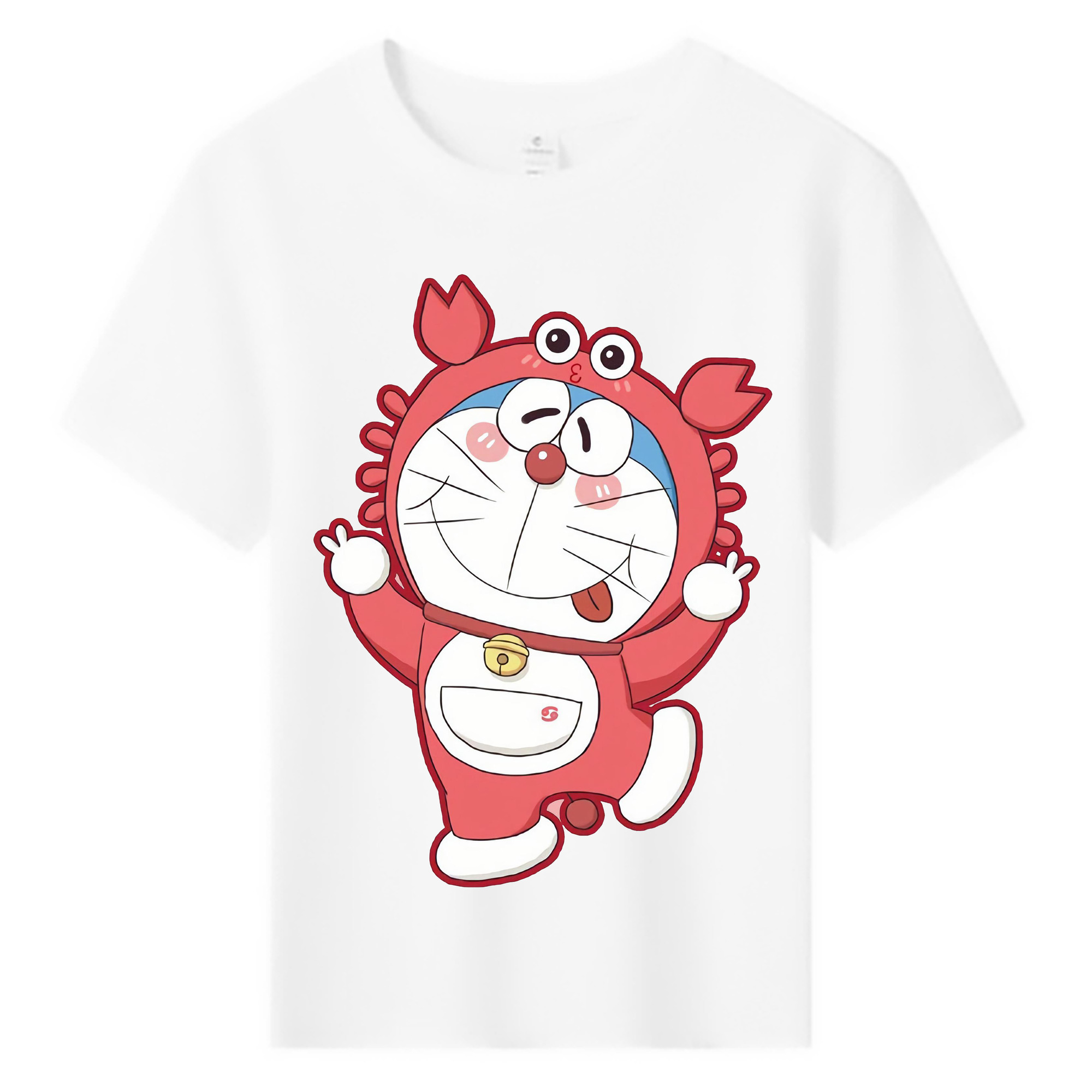 （画像用） ドラえもん Doraemon 綿100％キッズTシャツ（フロントプリント）