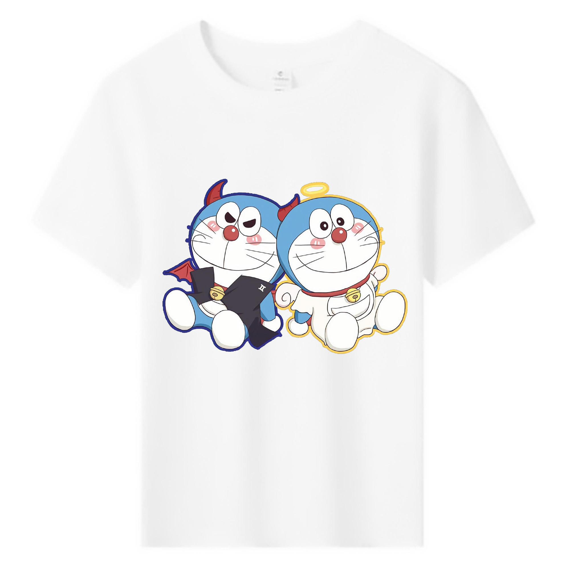 （画像用） ドラえもん Doraemon 綿100％キッズTシャツ（フロントプリント）