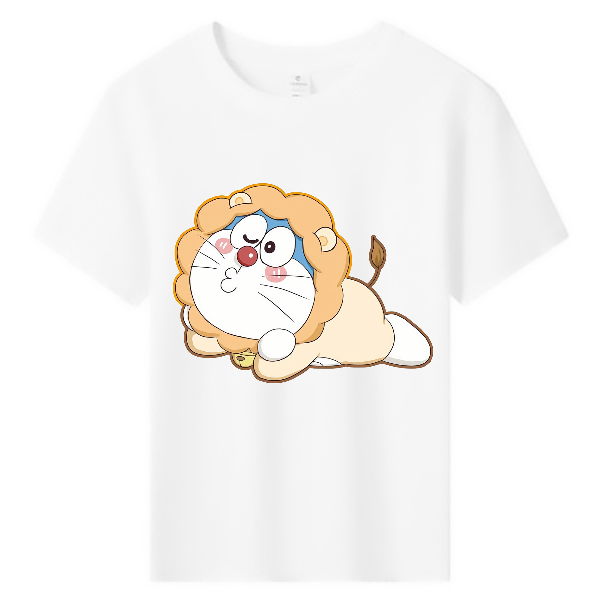 （画像用） ドラえもん Doraemon 綿100％キッズTシャツ（フロントプリント）