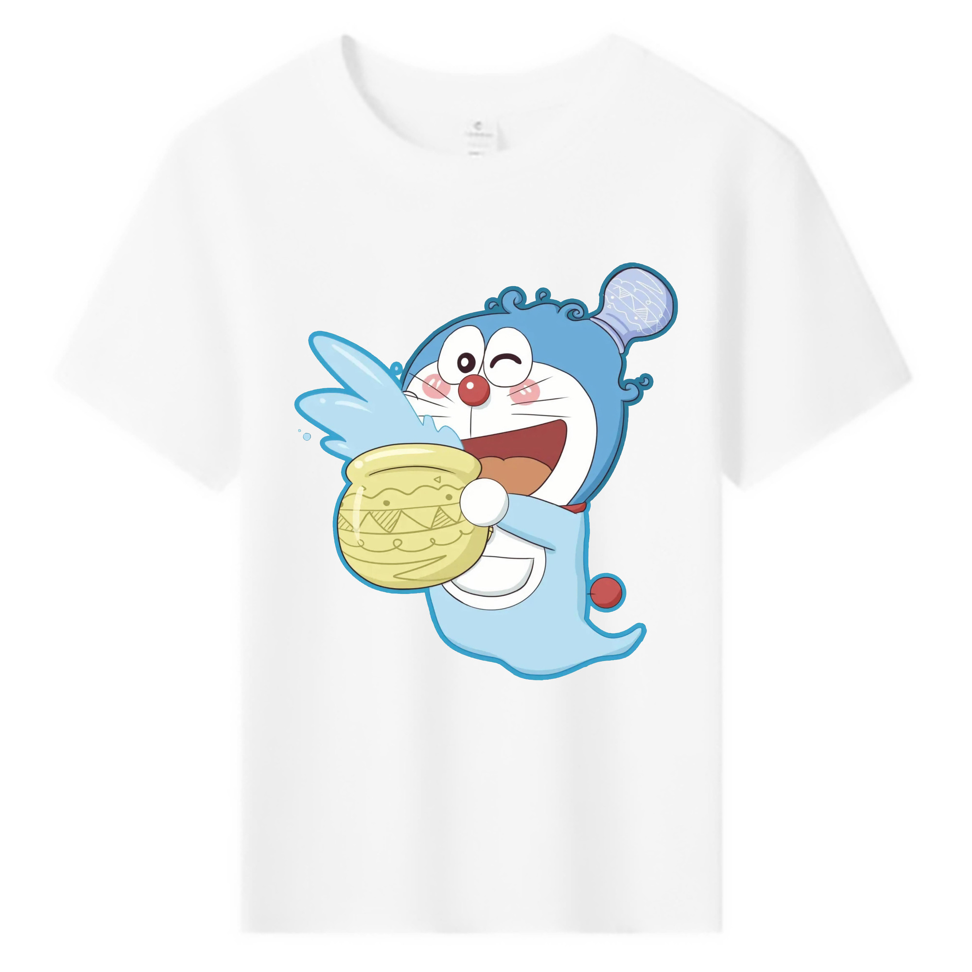 （画像用） ドラえもん Doraemon 綿100％キッズTシャツ（フロントプリント）