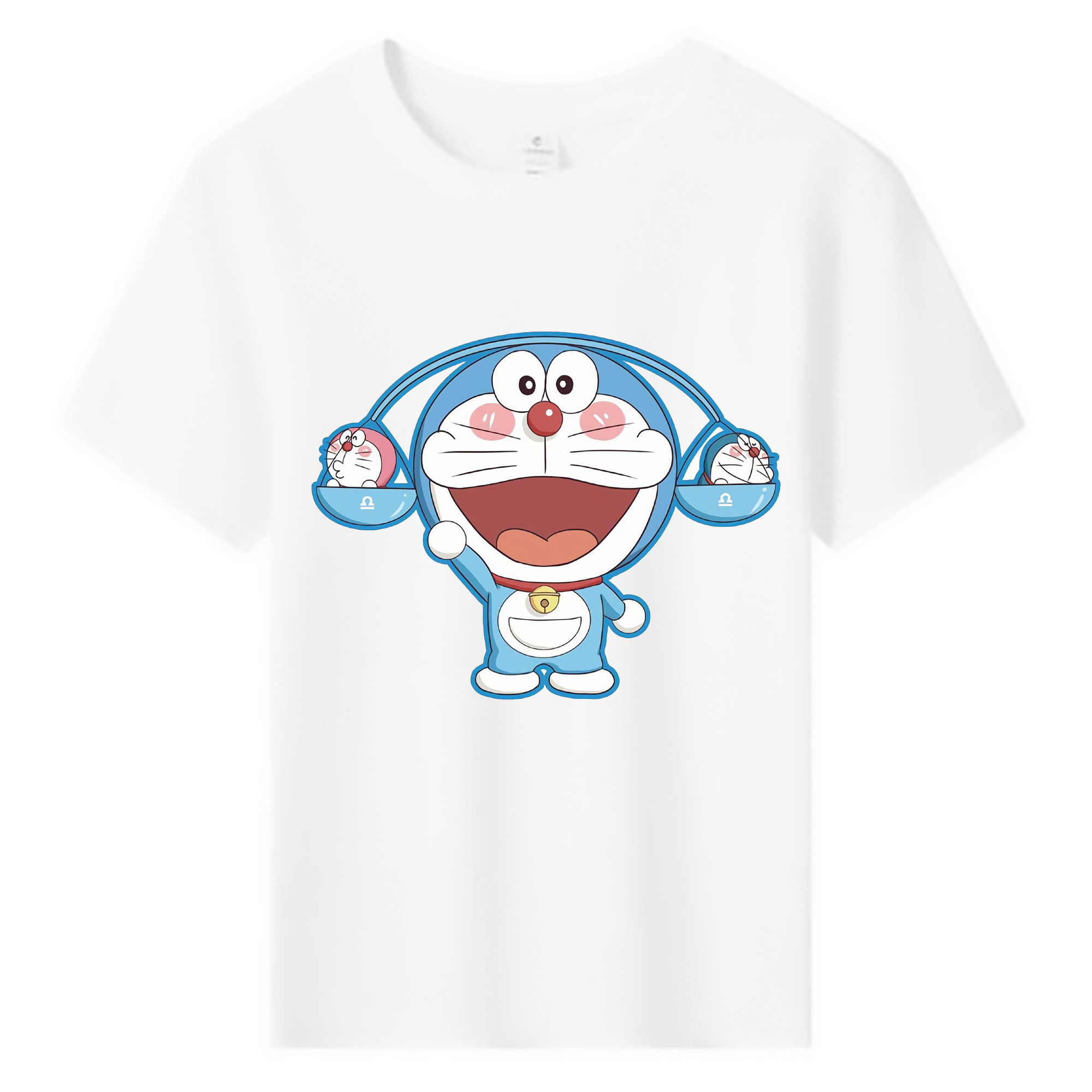 （画像用） ドラえもん Doraemon 綿100％キッズTシャツ（フロントプリント）