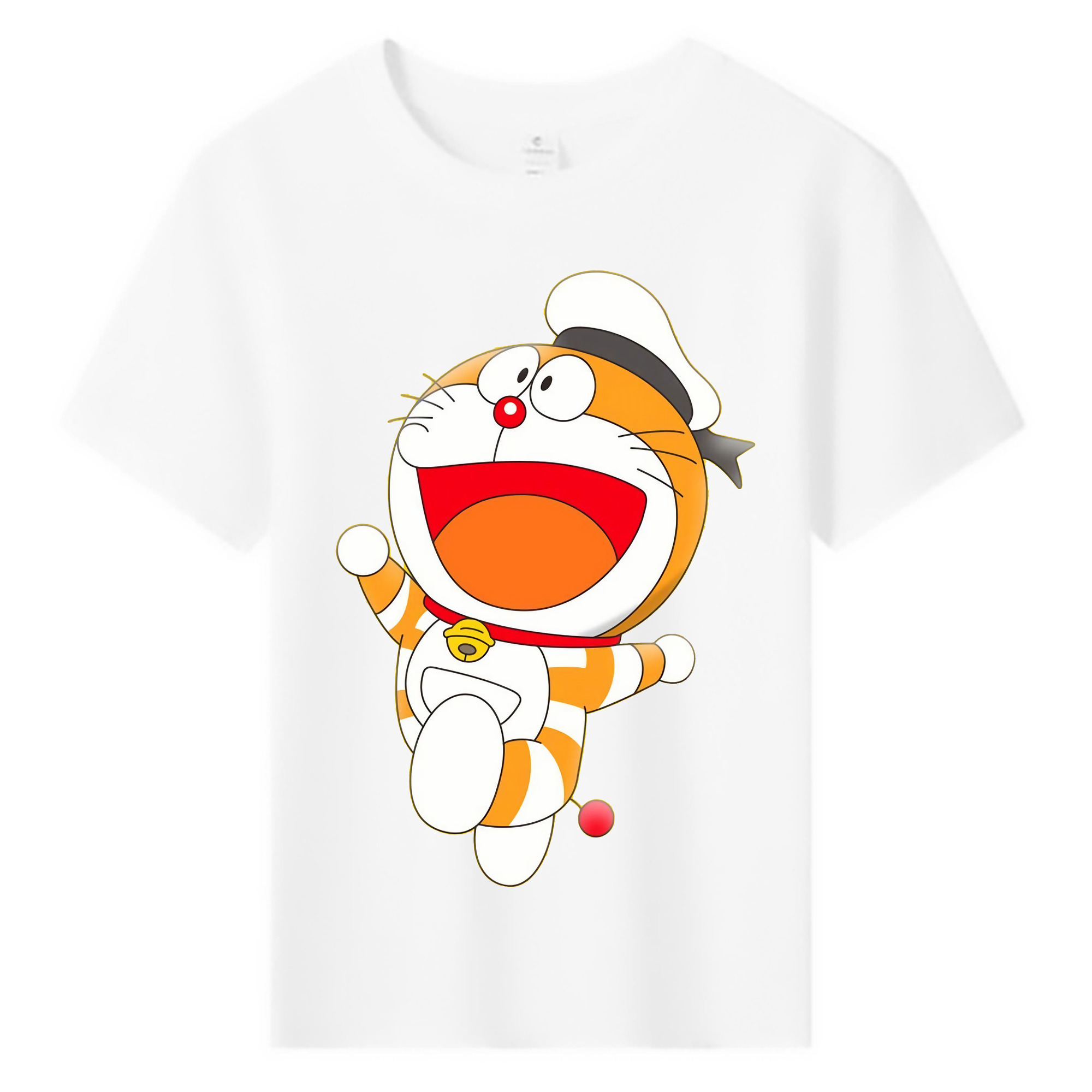 （画像用） ドラえもん Doraemon 綿100％キッズTシャツ（フロントプリント）