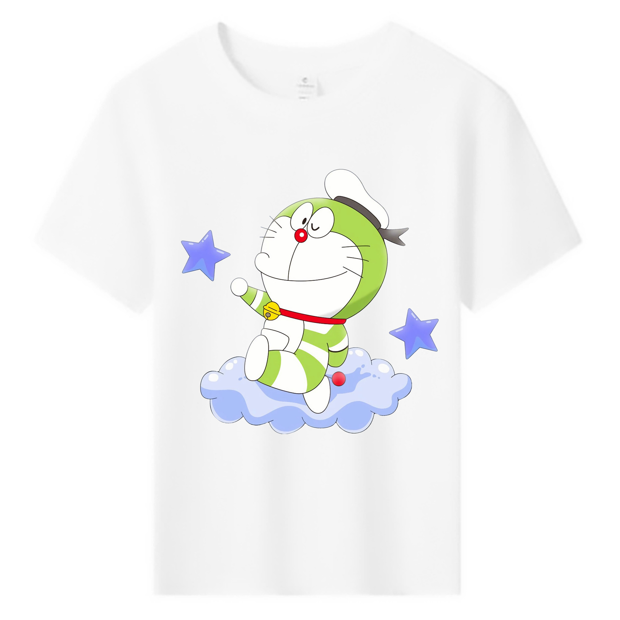 （画像用） ドラえもん Doraemon 綿100％キッズTシャツ（フロントプリント）